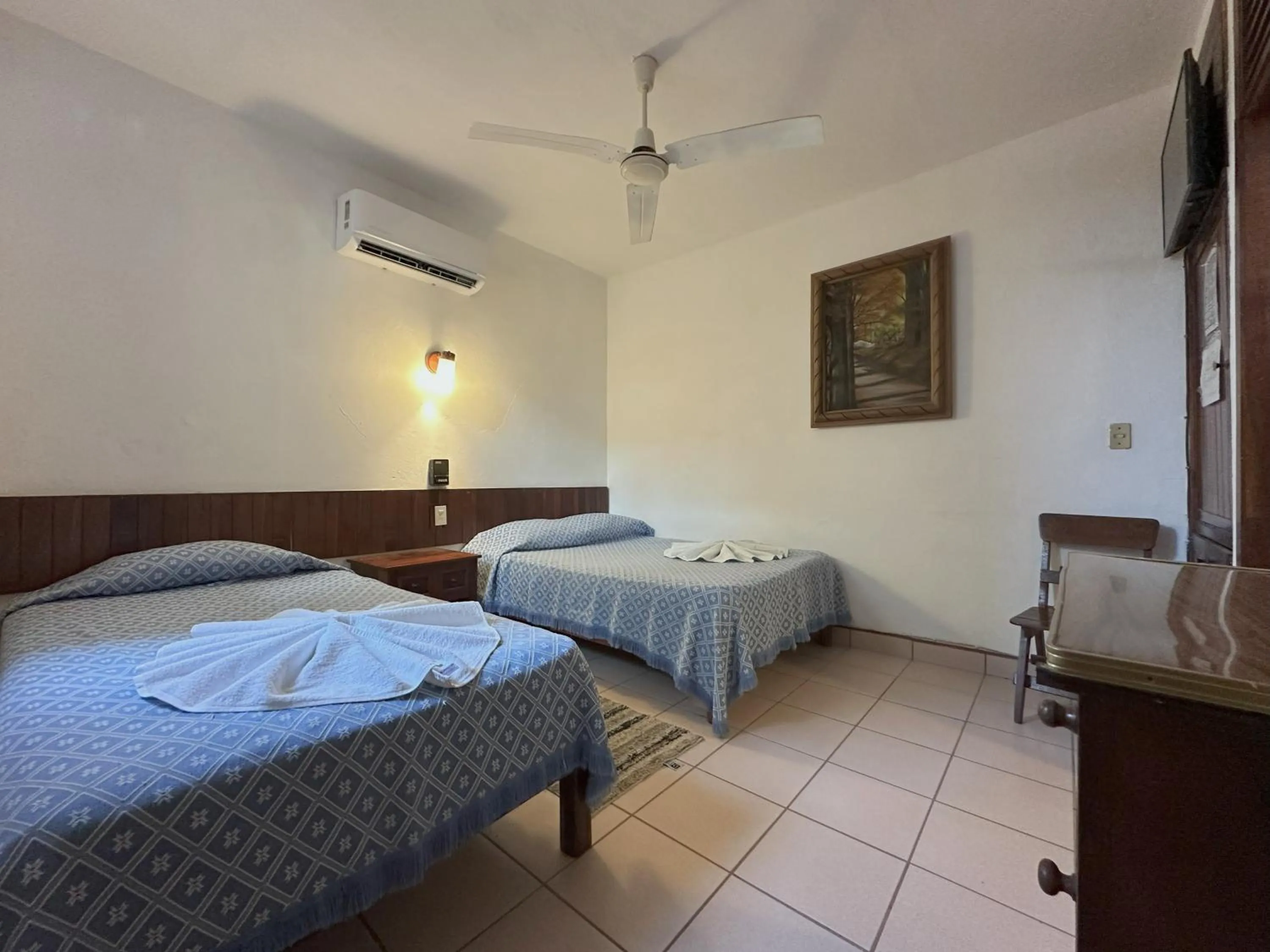 Bed in Hotel San Juan