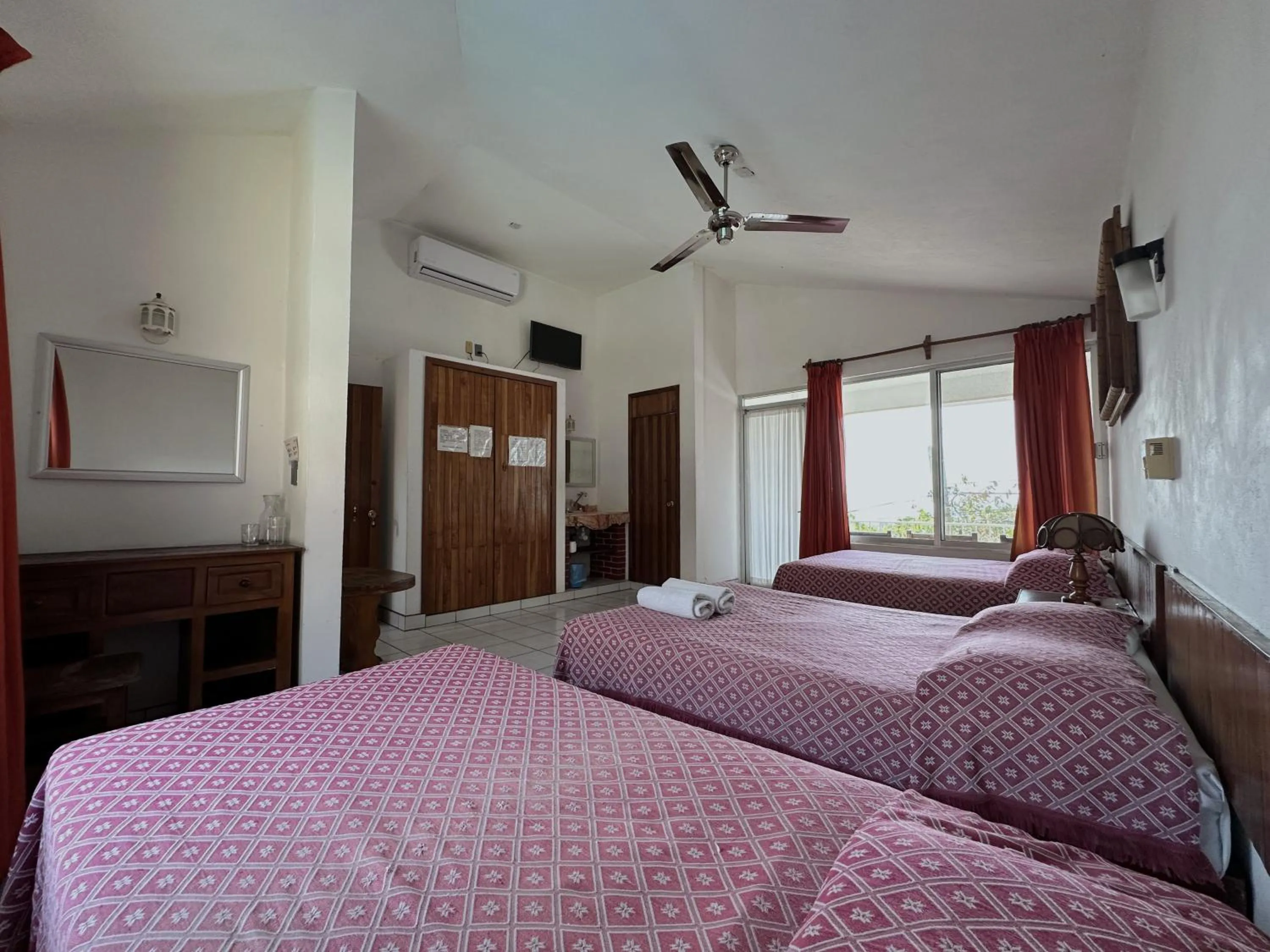 Bed in Hotel San Juan