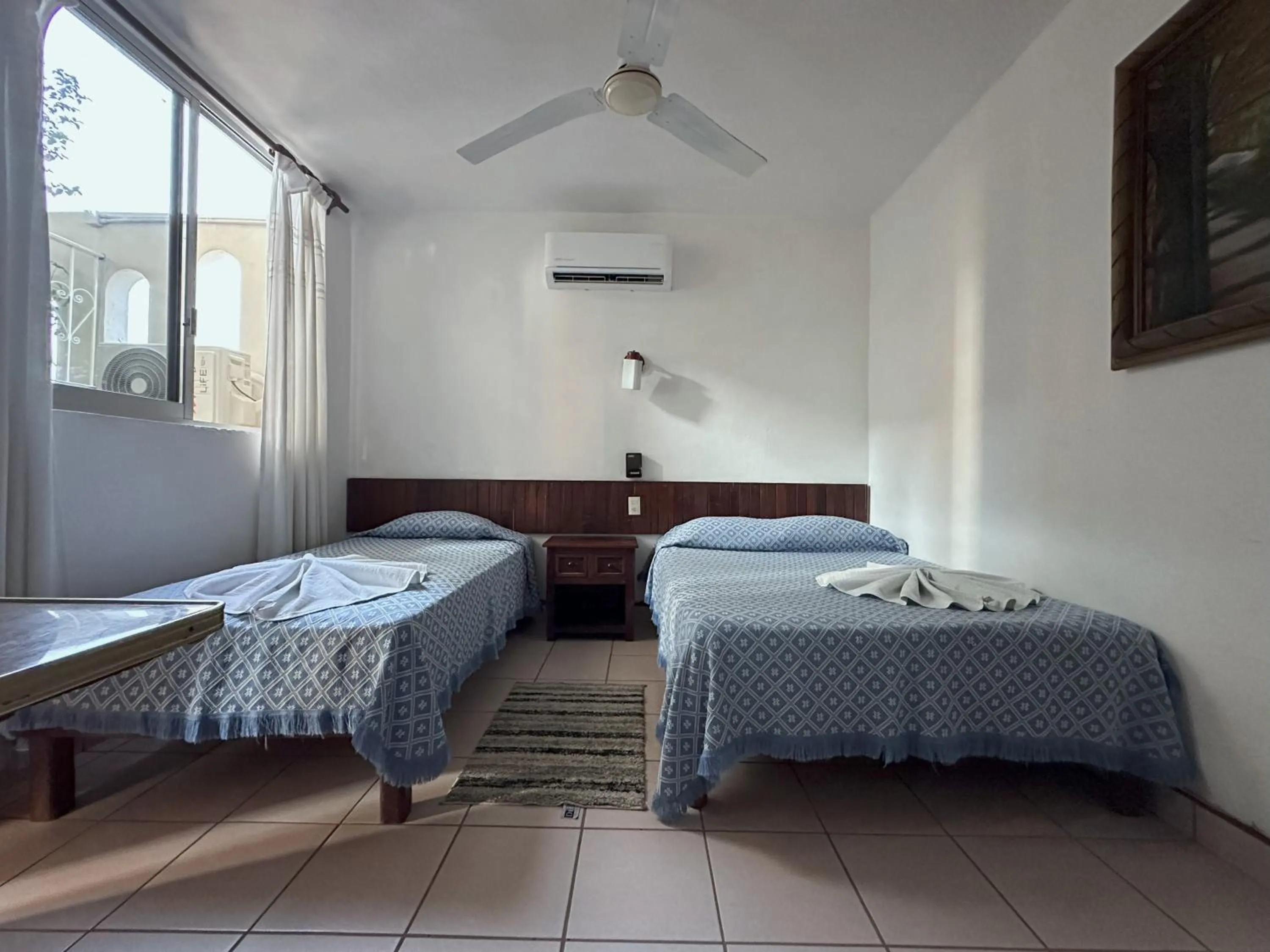 Bed in Hotel San Juan