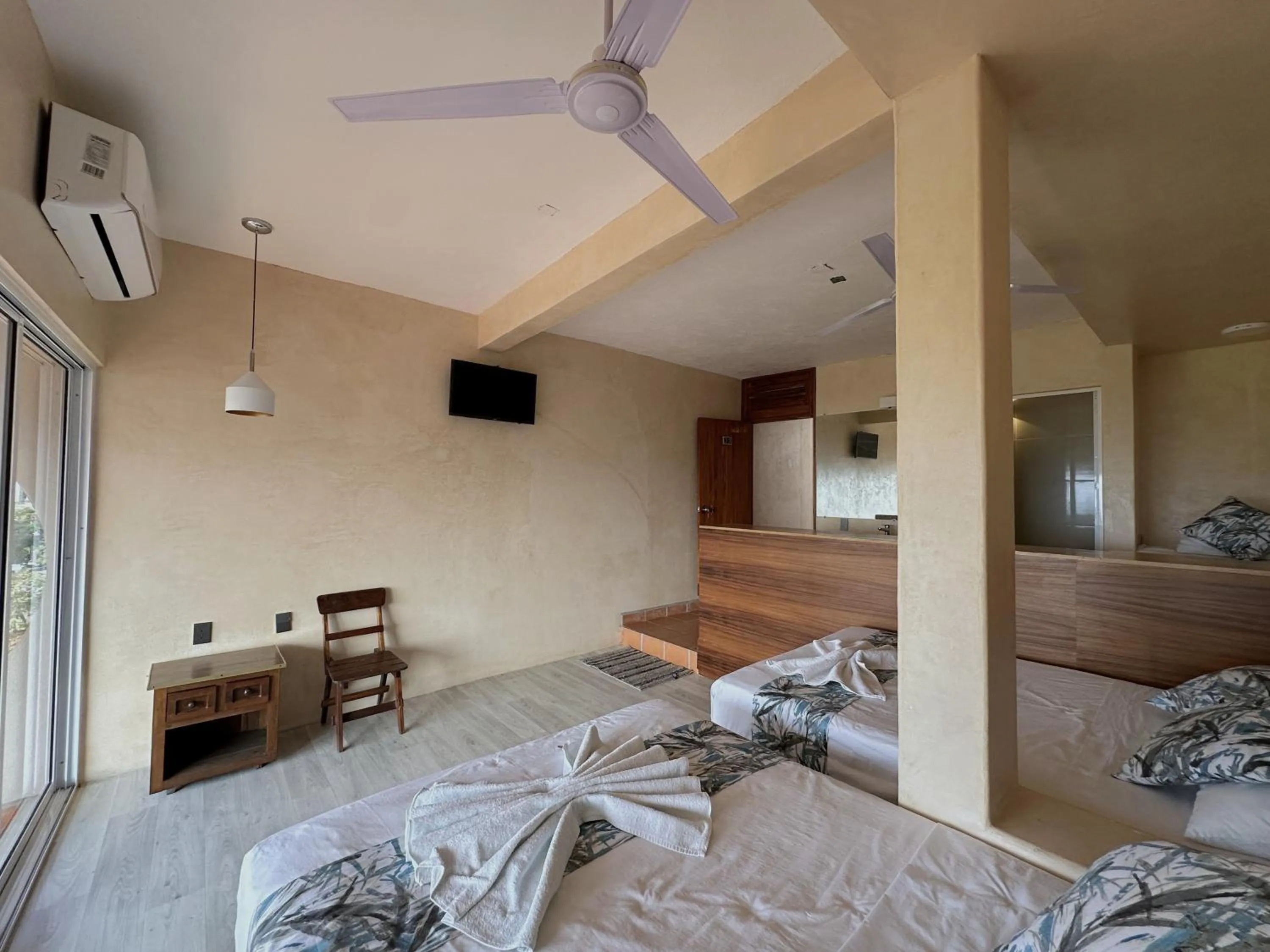 Bed in Hotel San Juan