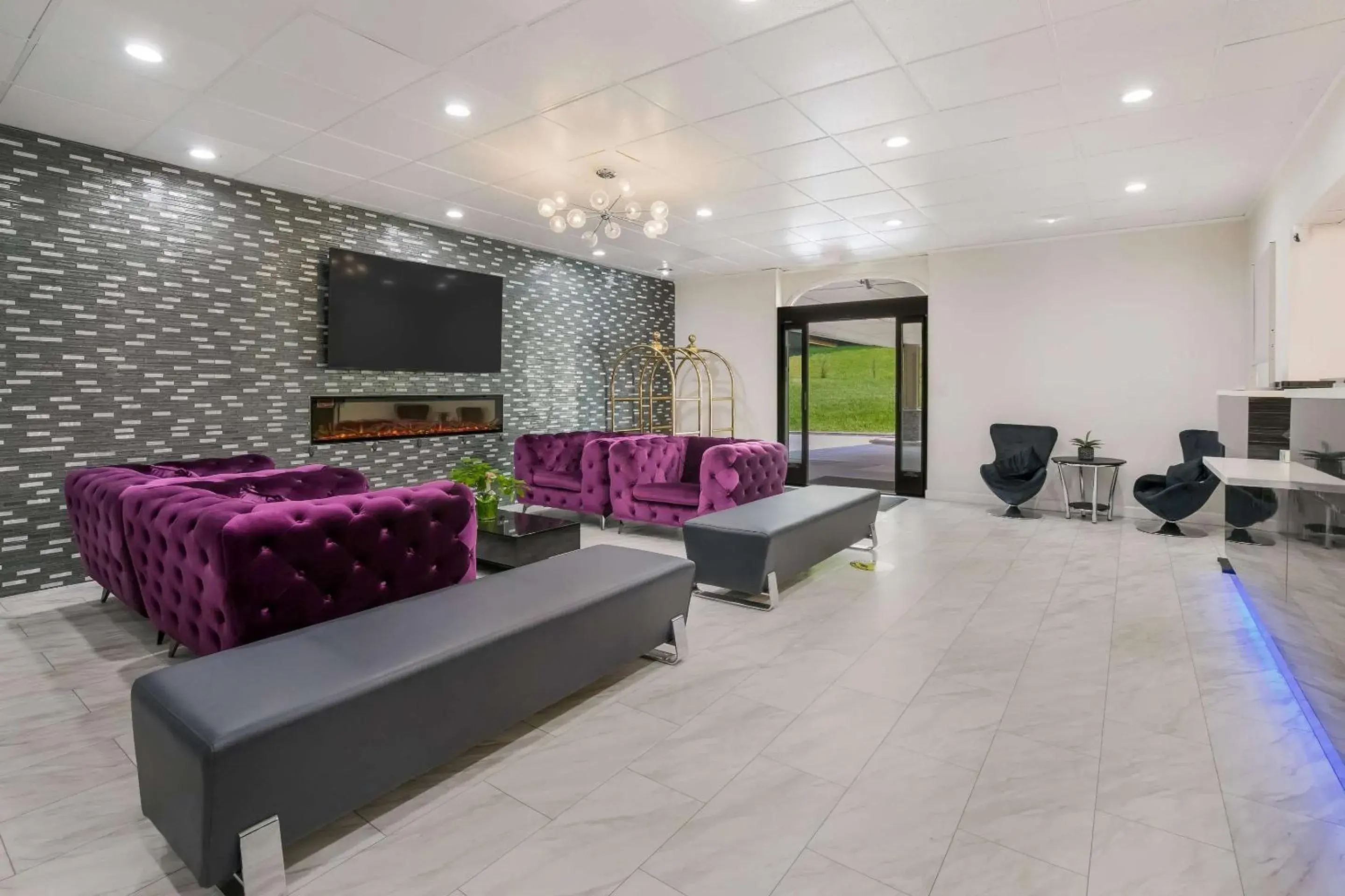 Lobby or reception in Clarion Hotel Conference Center Lobby or reception in Clarion Hotel Conference Center