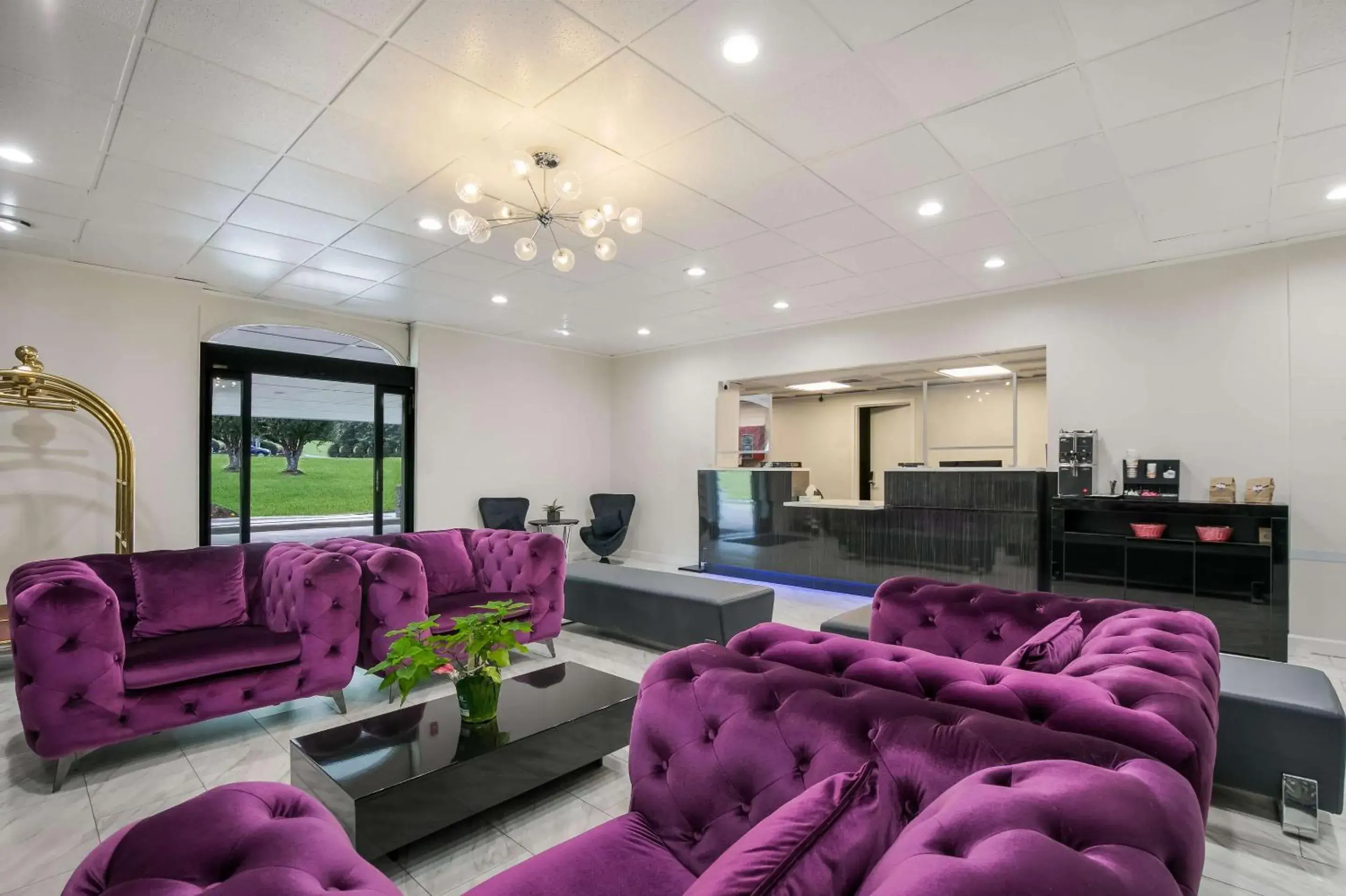 Lobby or reception in Clarion Hotel Conference Center Lobby or reception in Clarion Hotel Conference Center