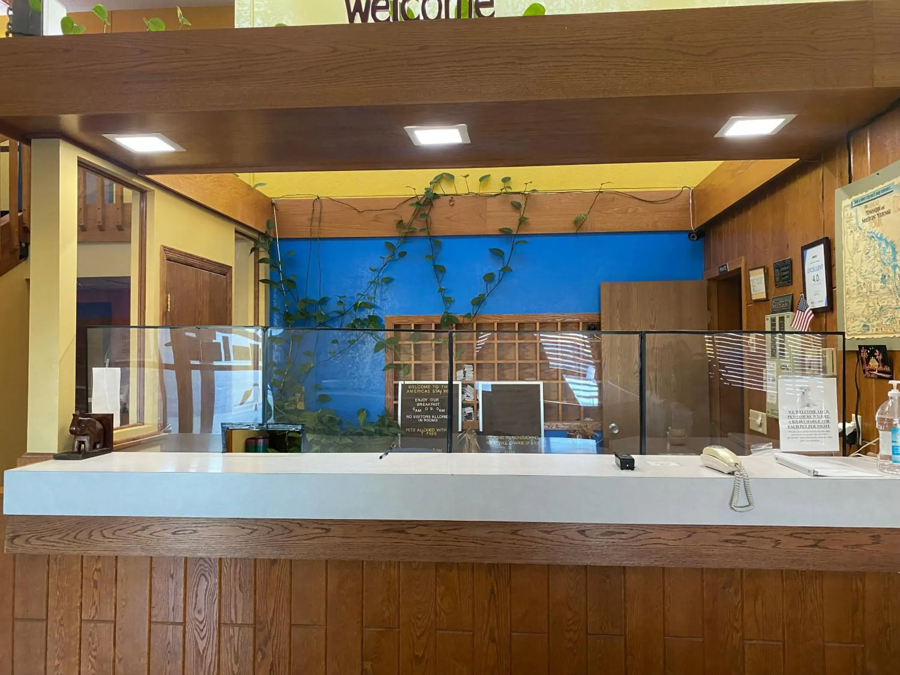 Lobby or reception in America's Stay Inn Stewartville Lobby or reception in America's Stay Inn Stewartville