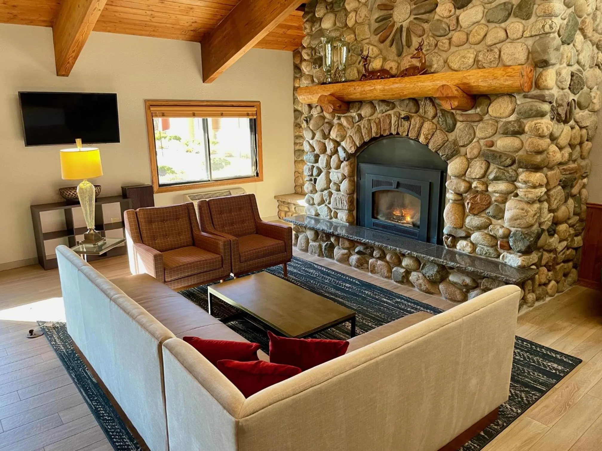 Property building in AmericInn by Wyndham Tofte Near Lake Superior