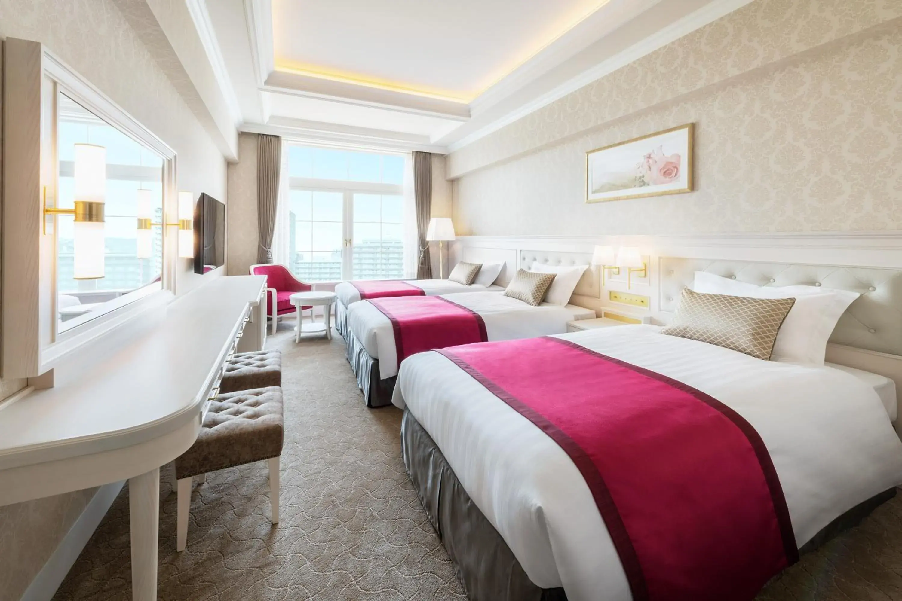 Bedroom, Bed in Takarazuka Hotel Bedroom, Bed in Takarazuka Hotel