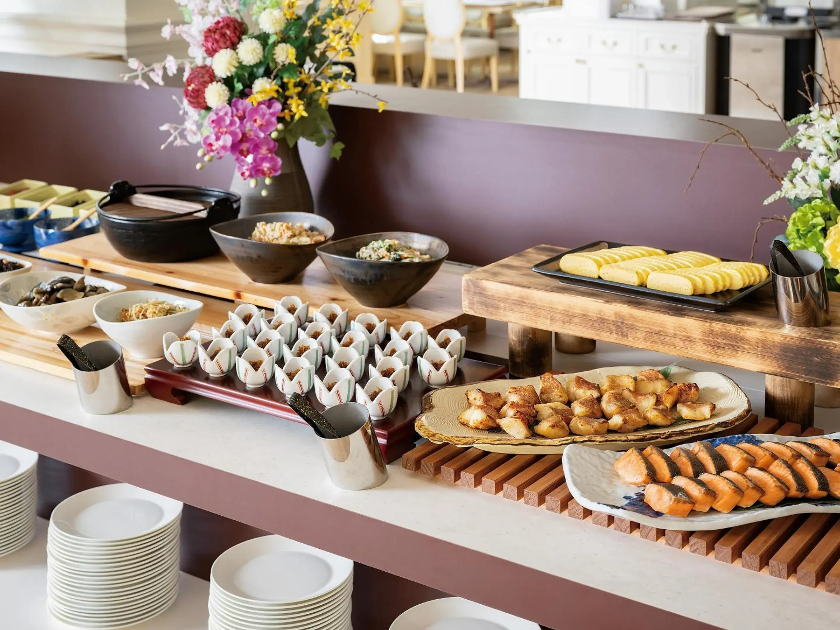 Buffet breakfast in Takarazuka Hotel Buffet breakfast in Takarazuka Hotel