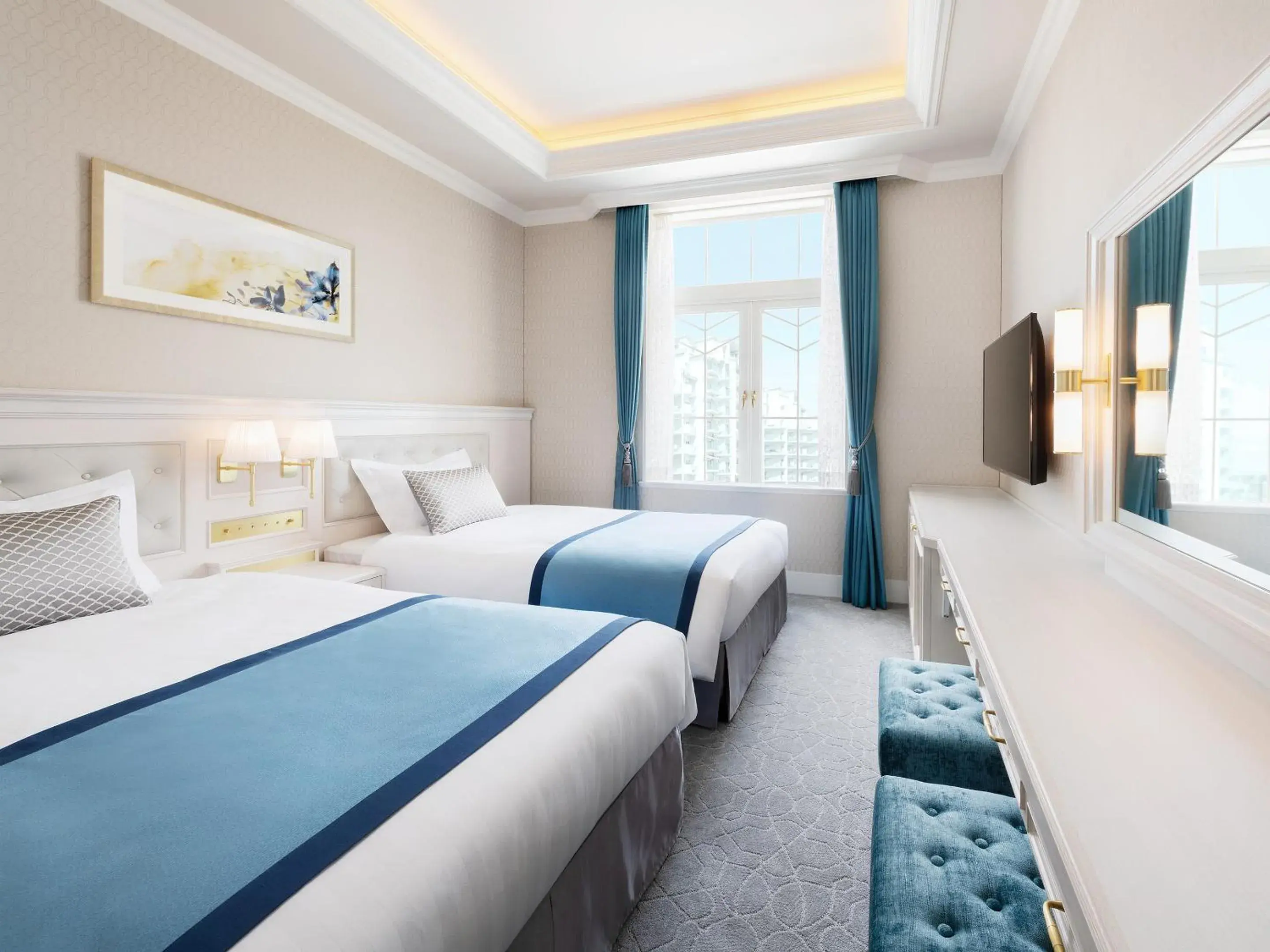 Bedroom, Bed in Takarazuka Hotel Bedroom, Bed in Takarazuka Hotel