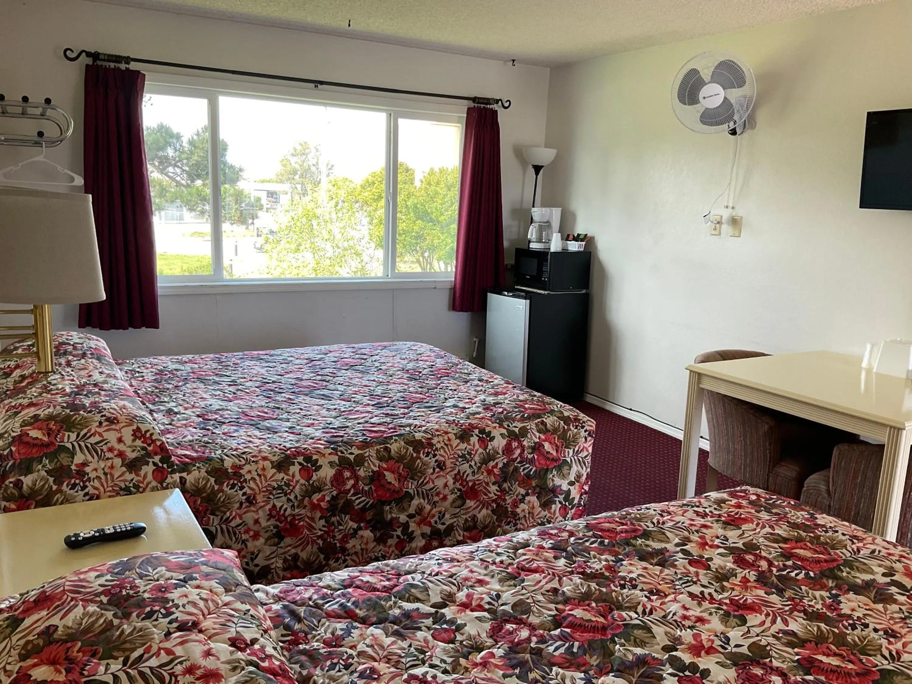 Bed in Front Street Inn