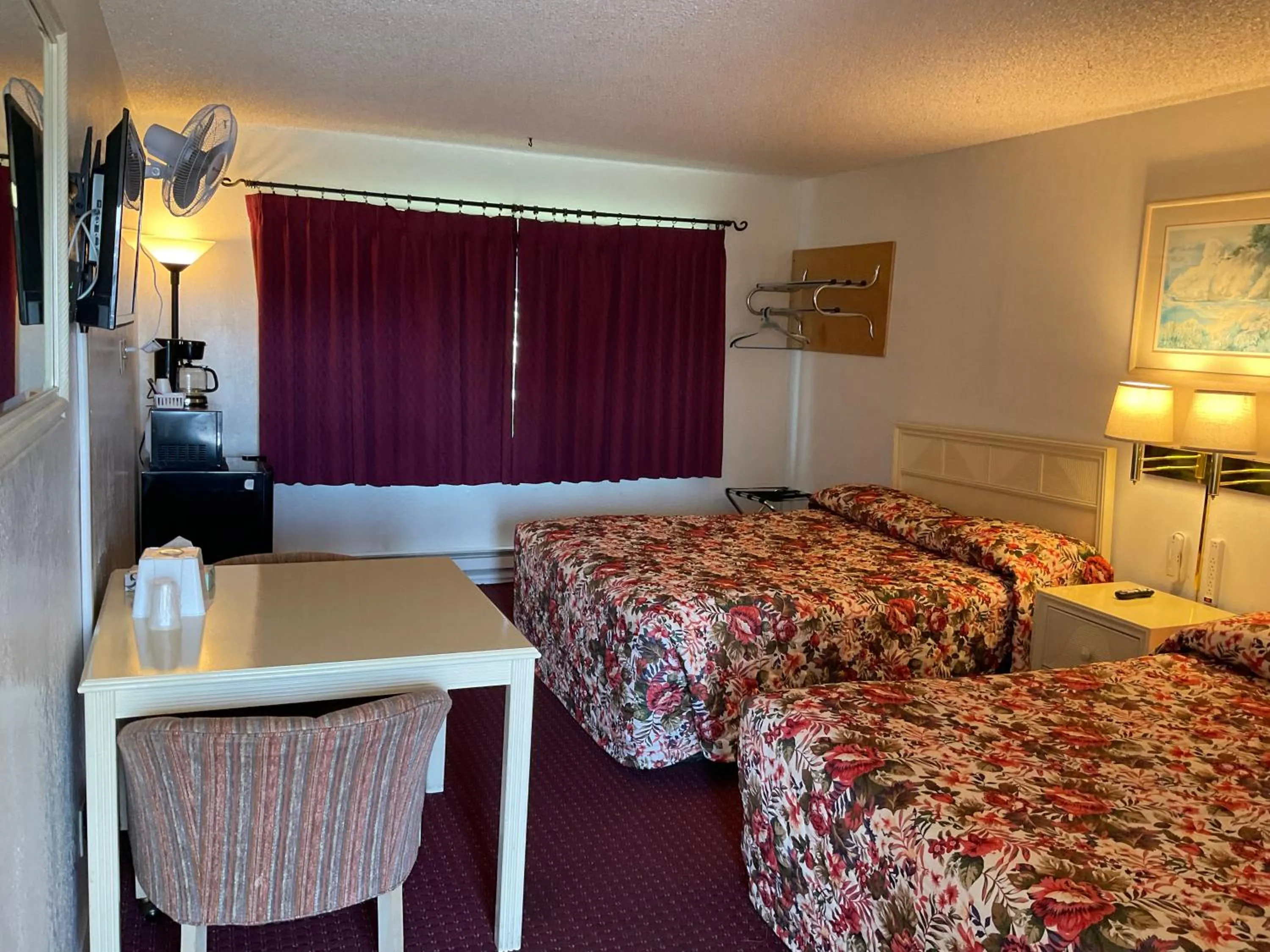 Bed in Front Street Inn