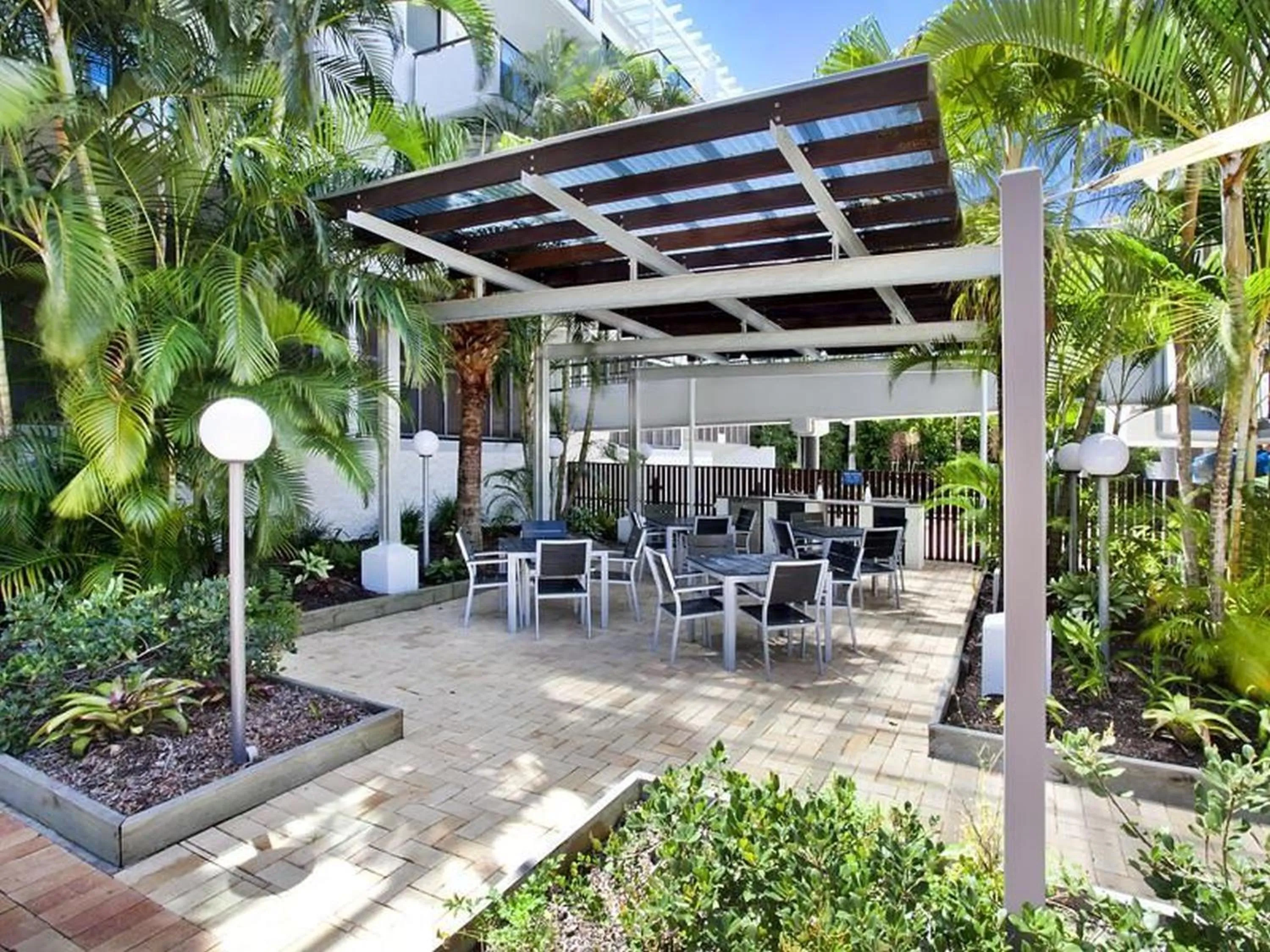 BBQ facilities in Sun Lagoon Resort