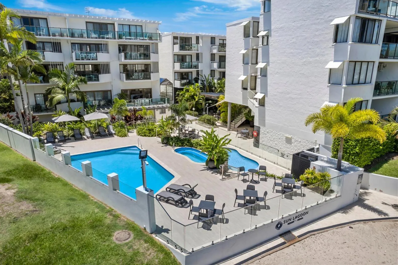 Property building in Sun Lagoon Resort