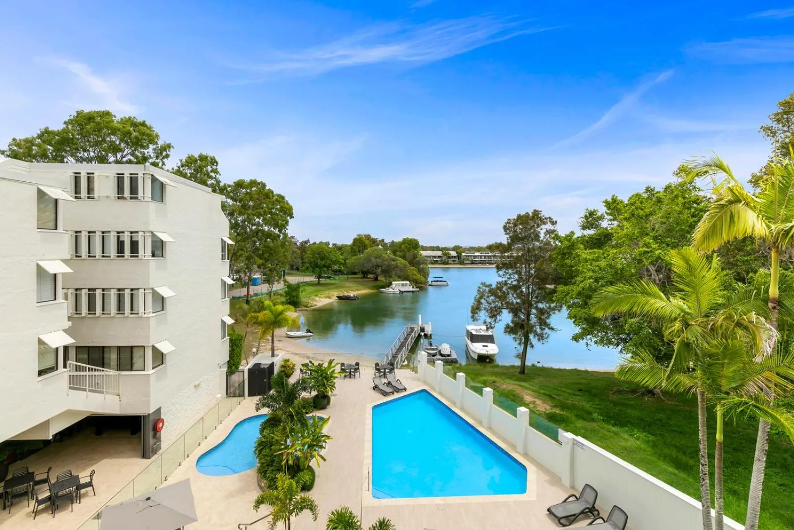Pool view in Sun Lagoon Resort
