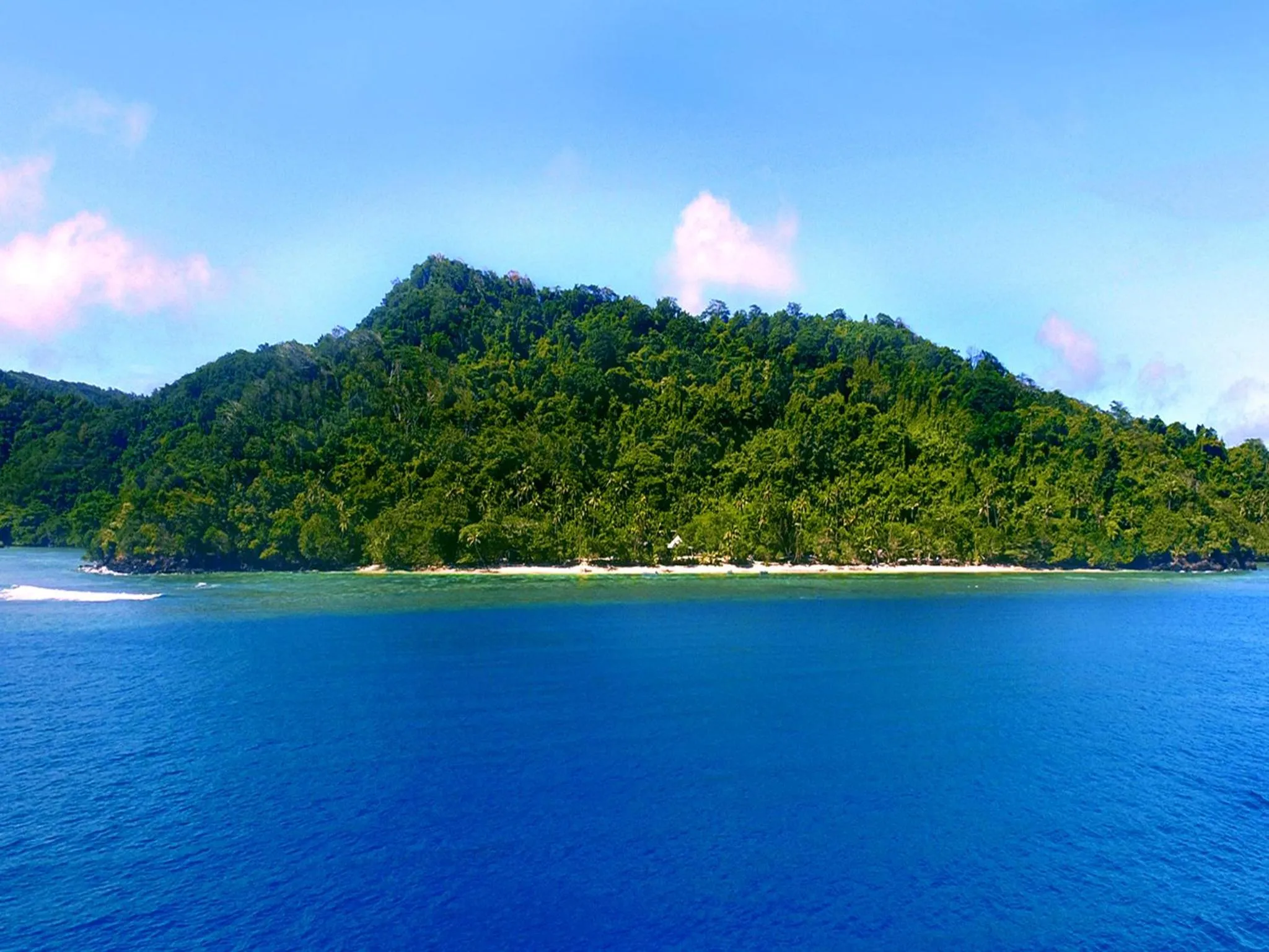 Bird's eye view in Maqai Beach Eco Resort