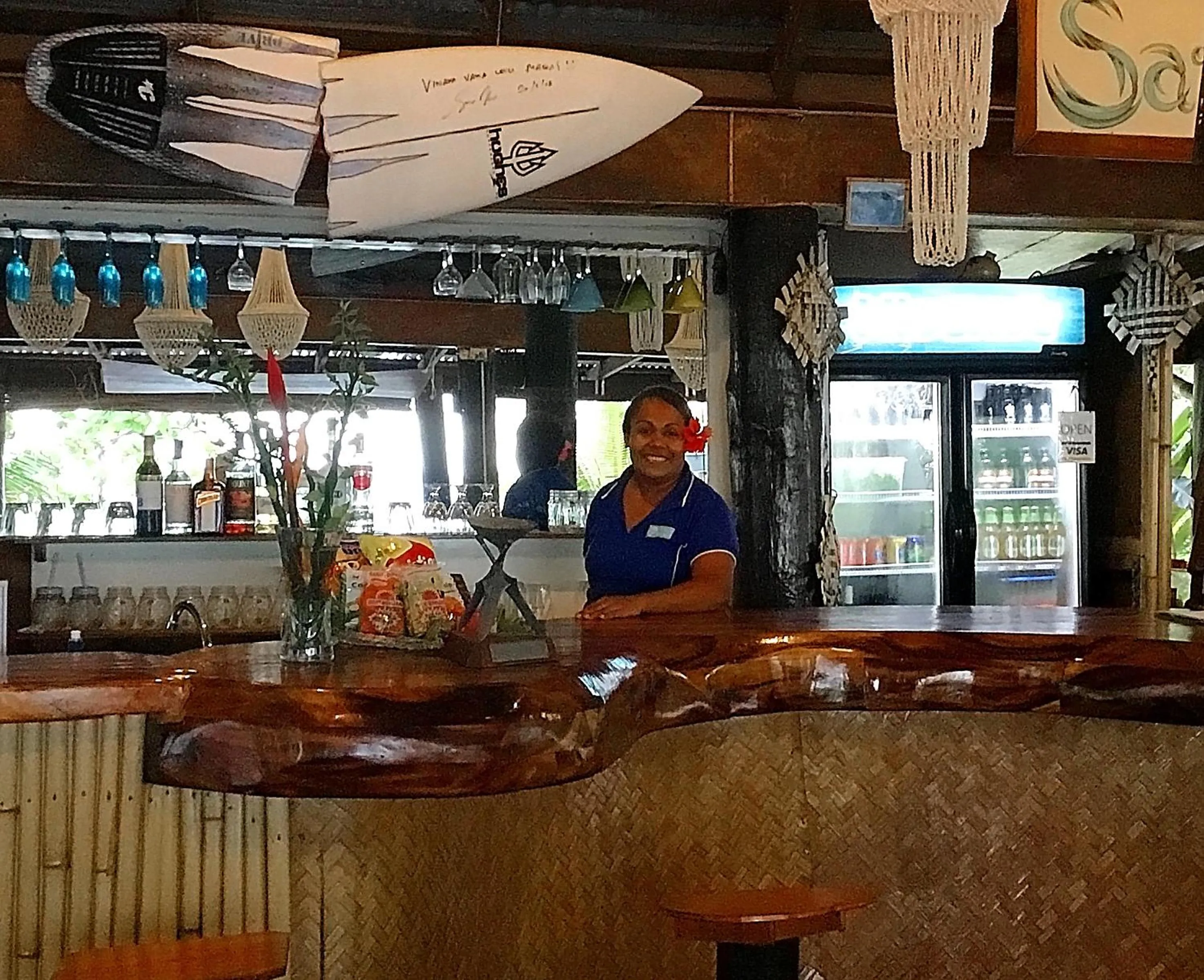 Lounge or bar in Maqai Beach Eco Resort