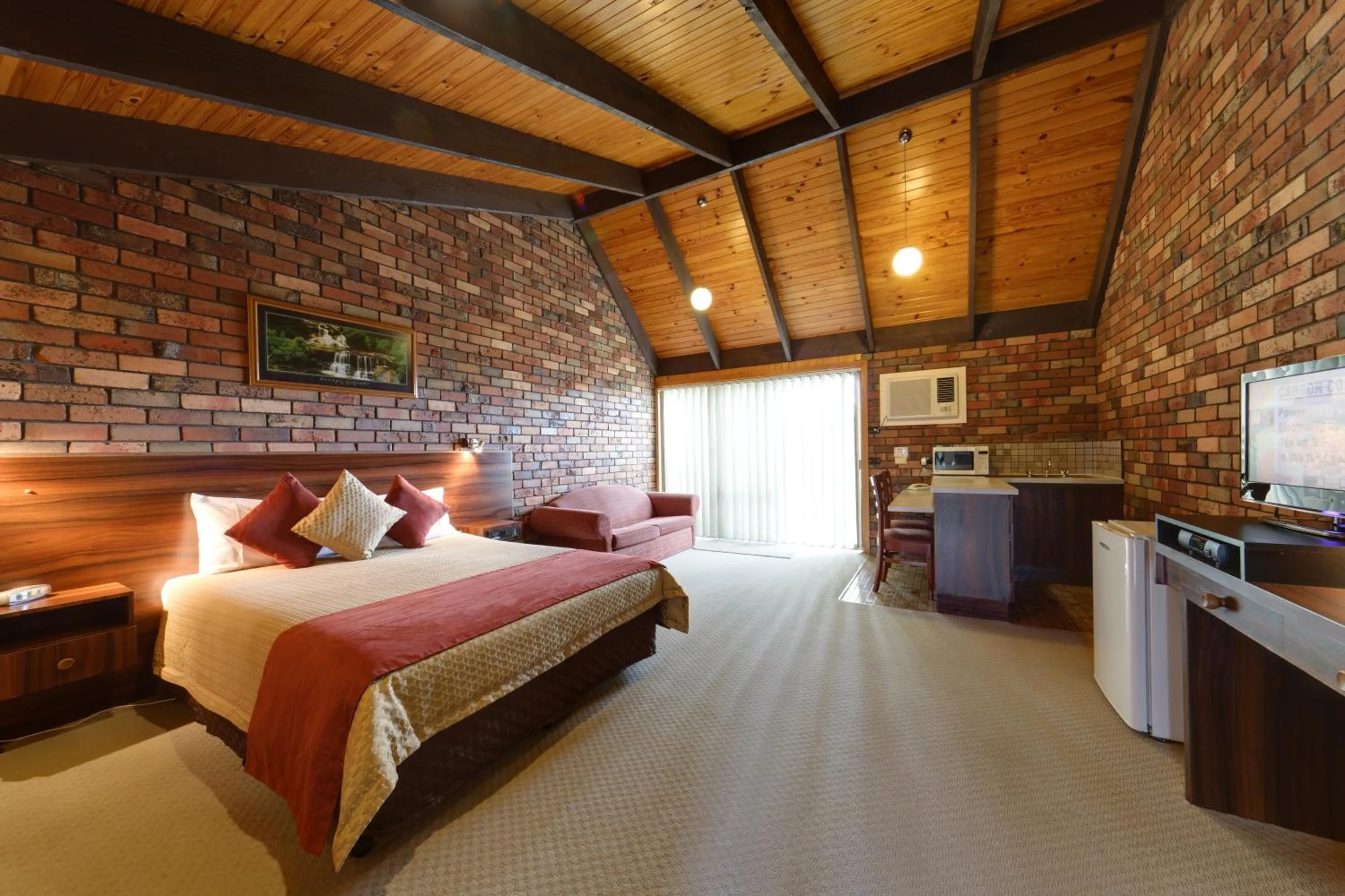Bed in Belvoir Village Motel & Apartments Wodonga