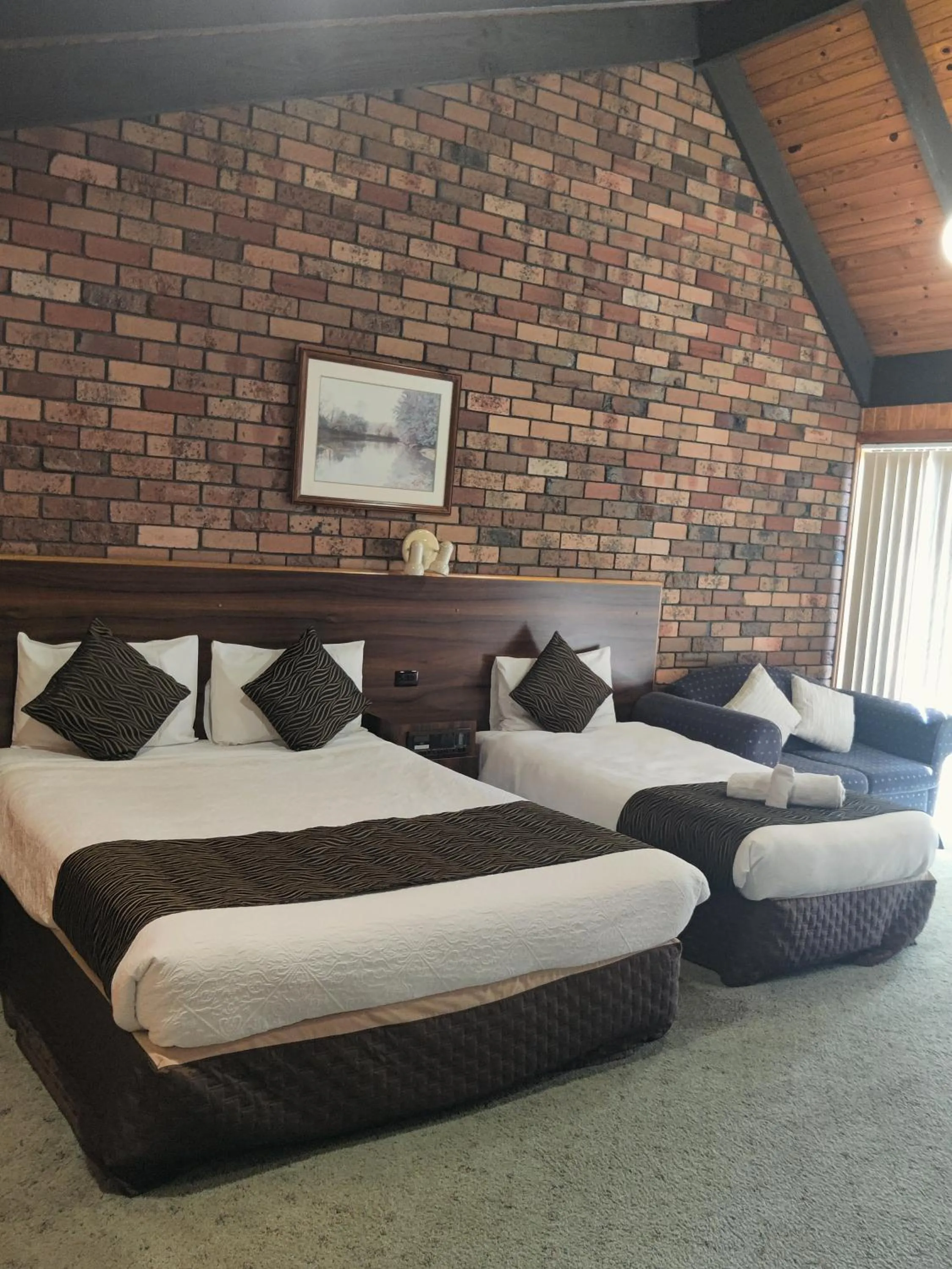 Bed in Belvoir Village Motel & Apartments Wodonga