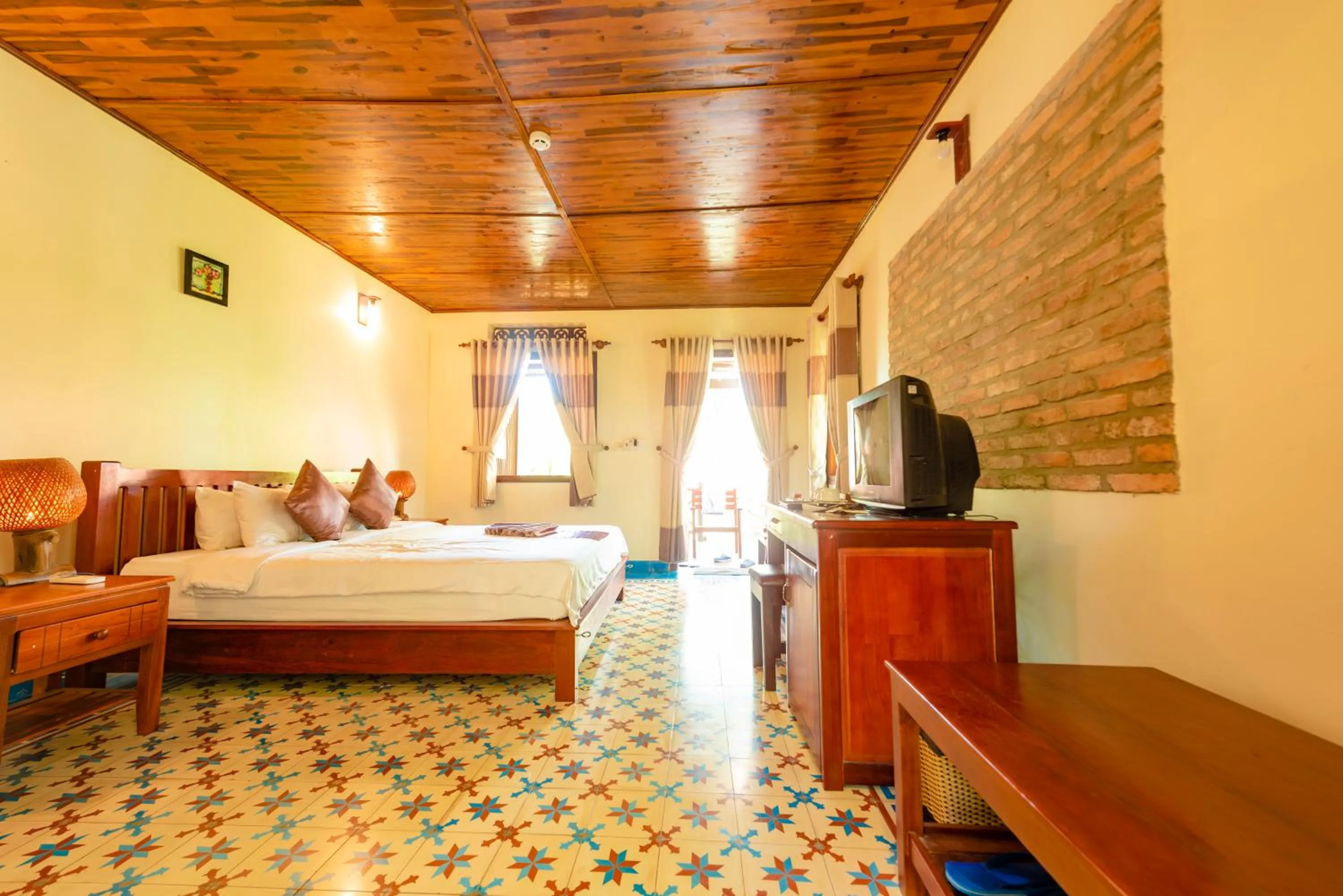 Bedroom, Bed in Phu Quoc Eco Beach Resort