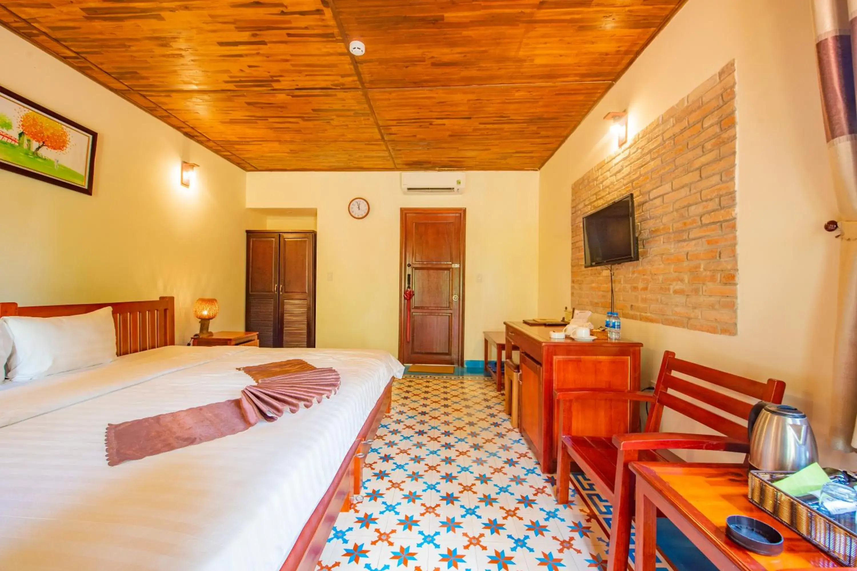 Bedroom, Bed in Phu Quoc Eco Beach Resort Bedroom, Bed in Phu Quoc Eco Beach Resort