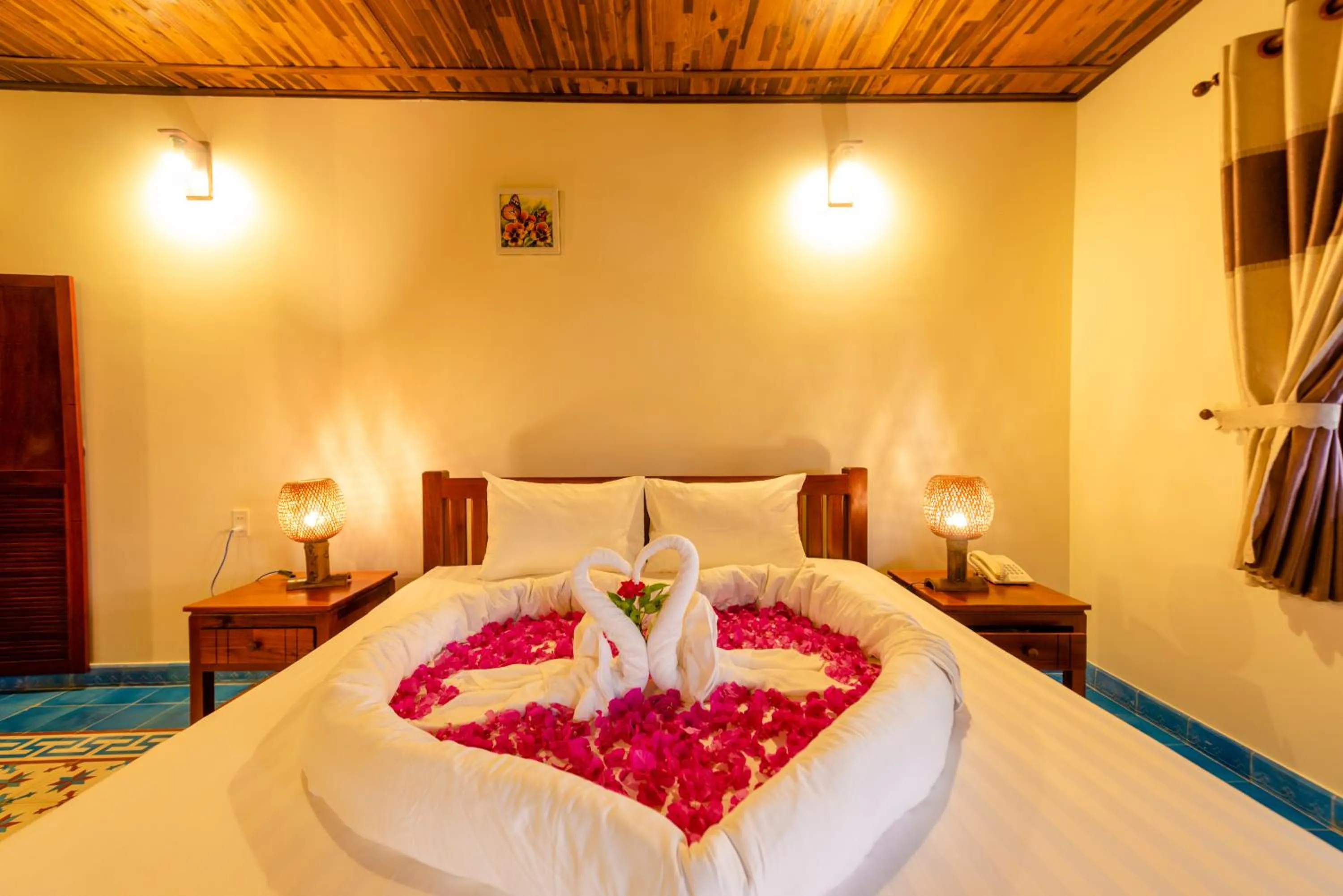 Bedroom, Bed in Phu Quoc Eco Beach Resort
