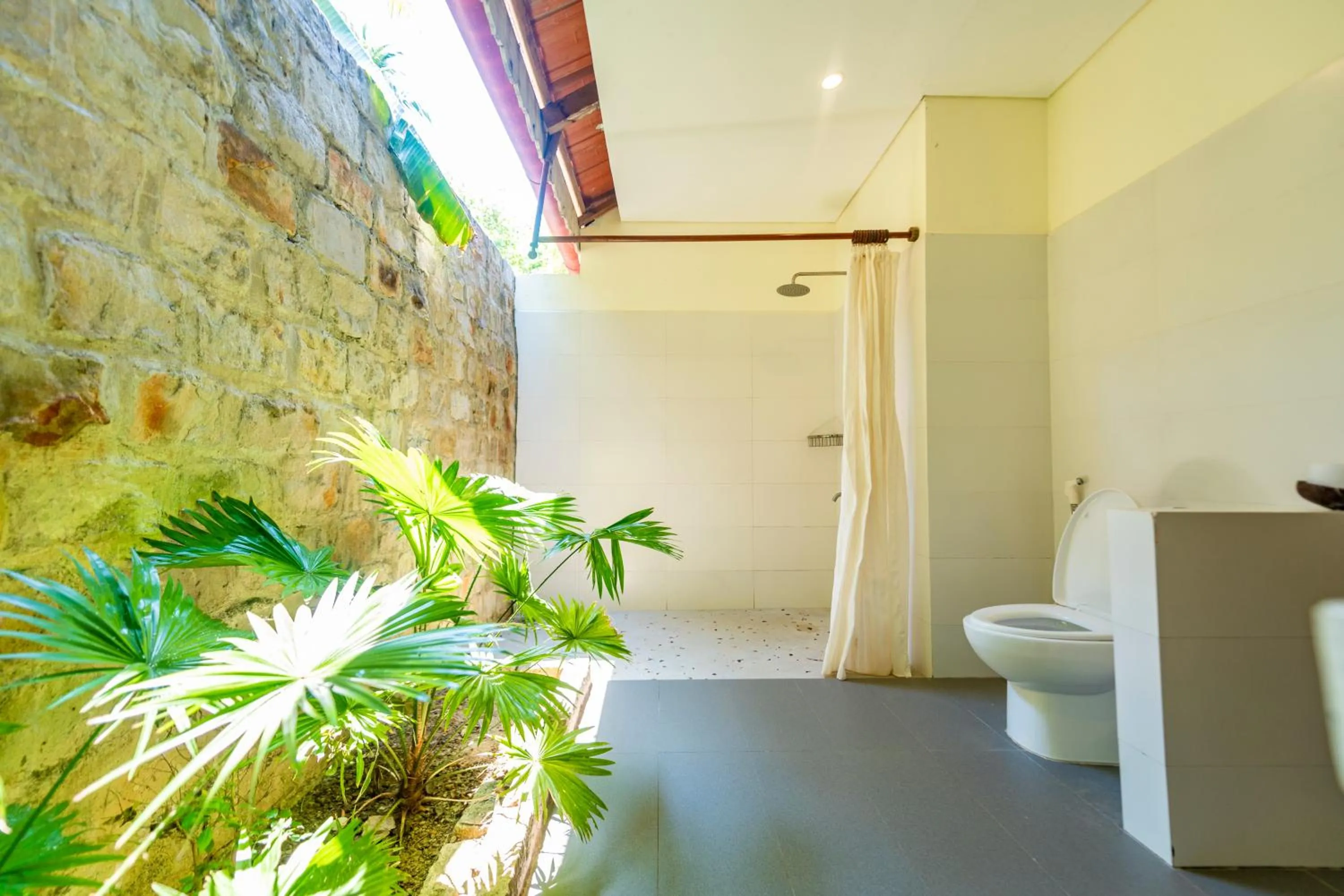 Shower in Phu Quoc Eco Beach Resort