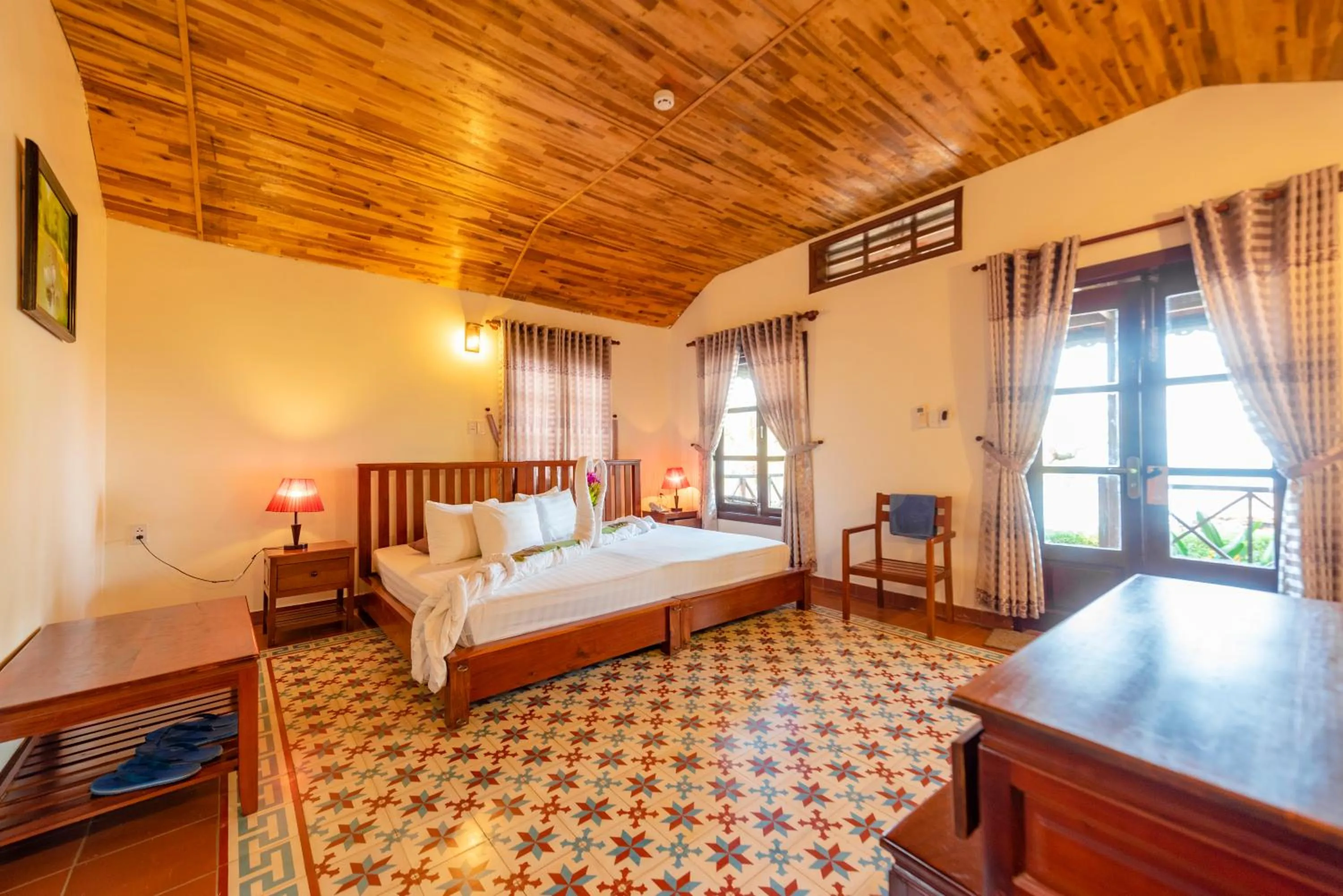 Bedroom, Bed in Phu Quoc Eco Beach Resort