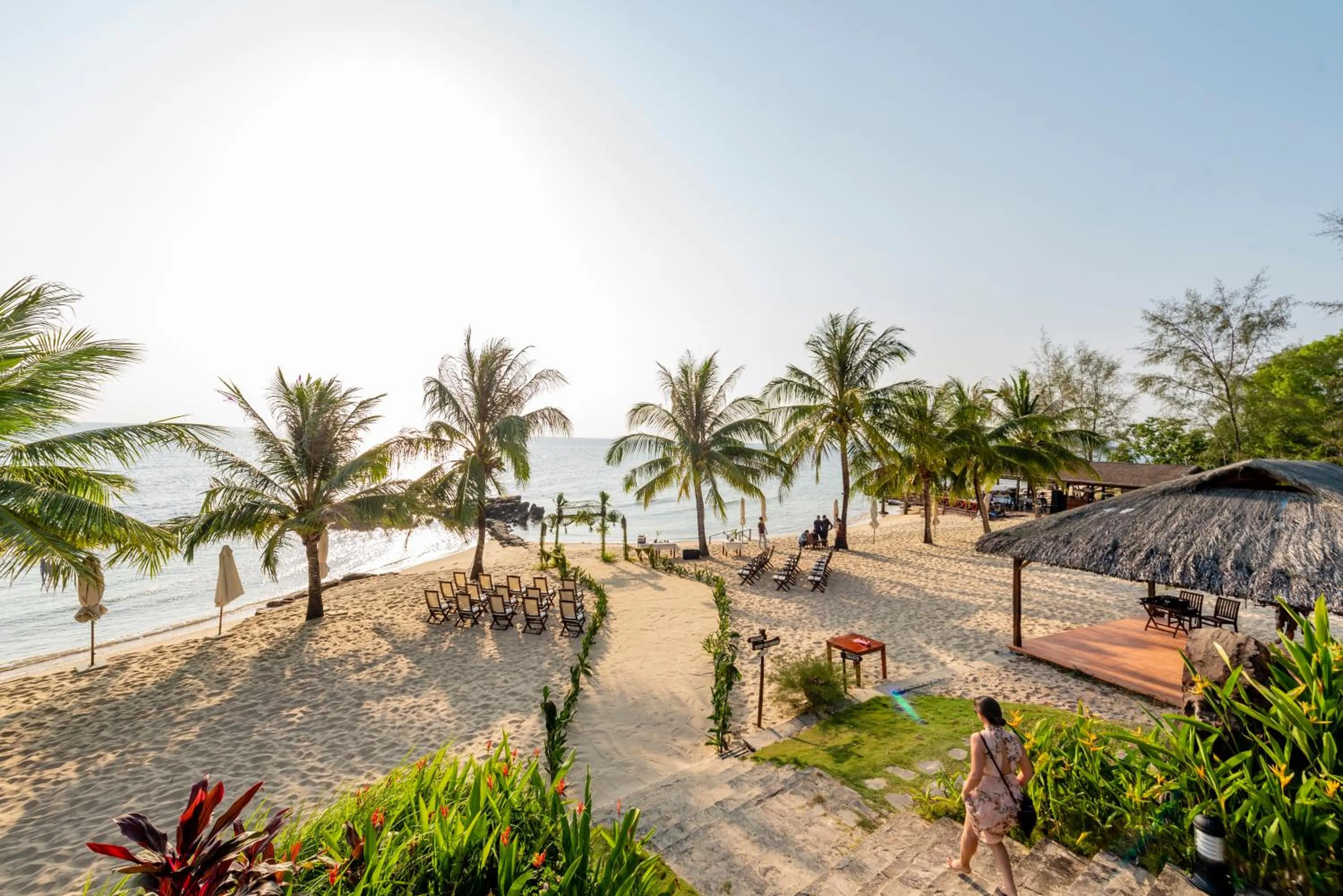 Beach in Phu Quoc Eco Beach Resort
