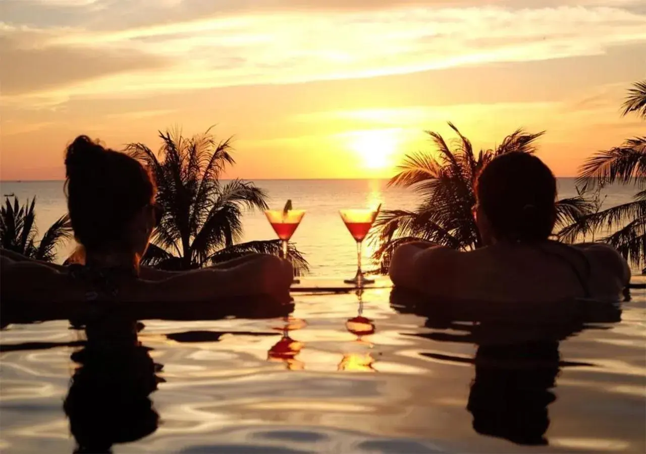 Swimming pool in Phu Quoc Eco Beach Resort Swimming pool in Phu Quoc Eco Beach Resort