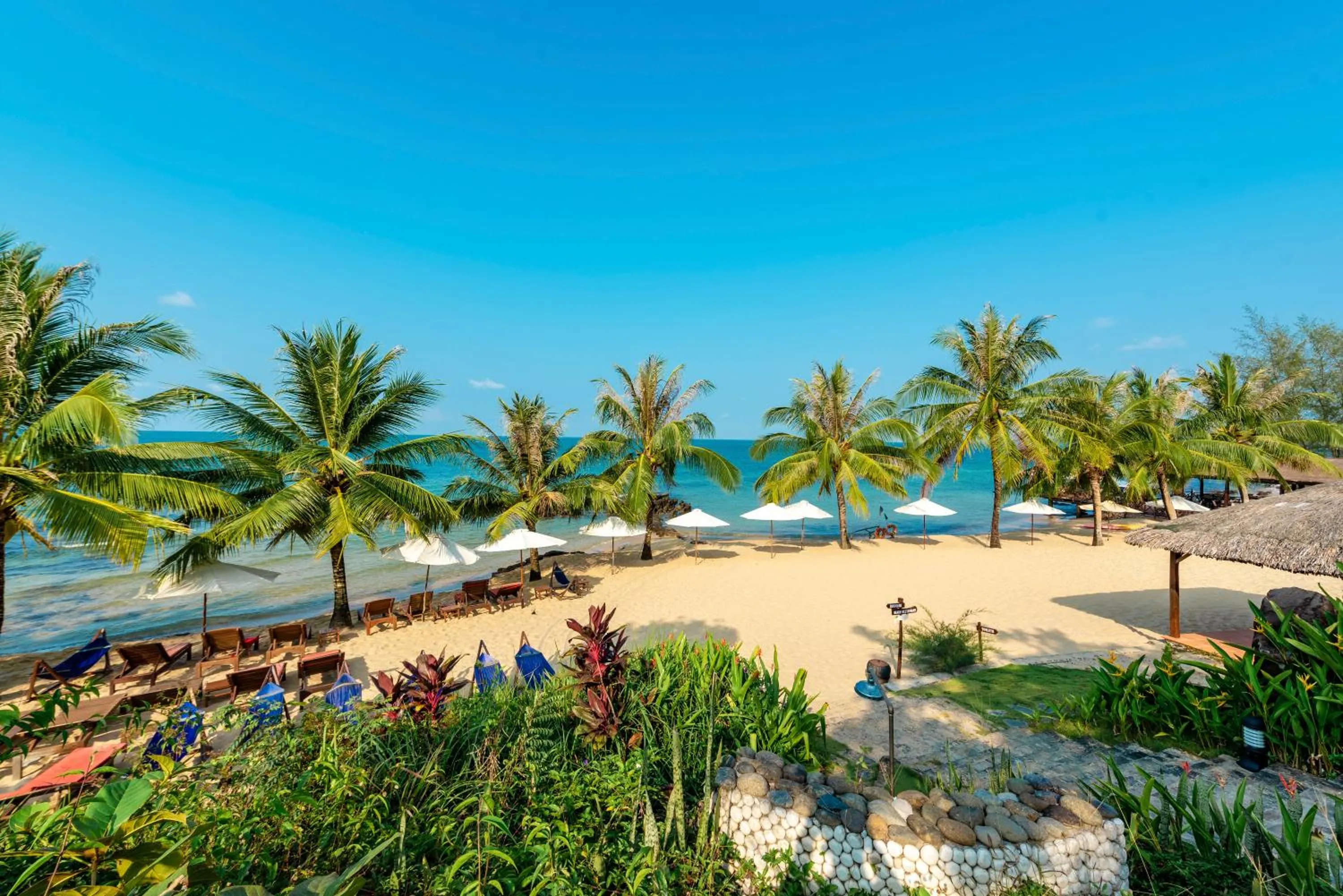 Beach in Phu Quoc Eco Beach Resort
