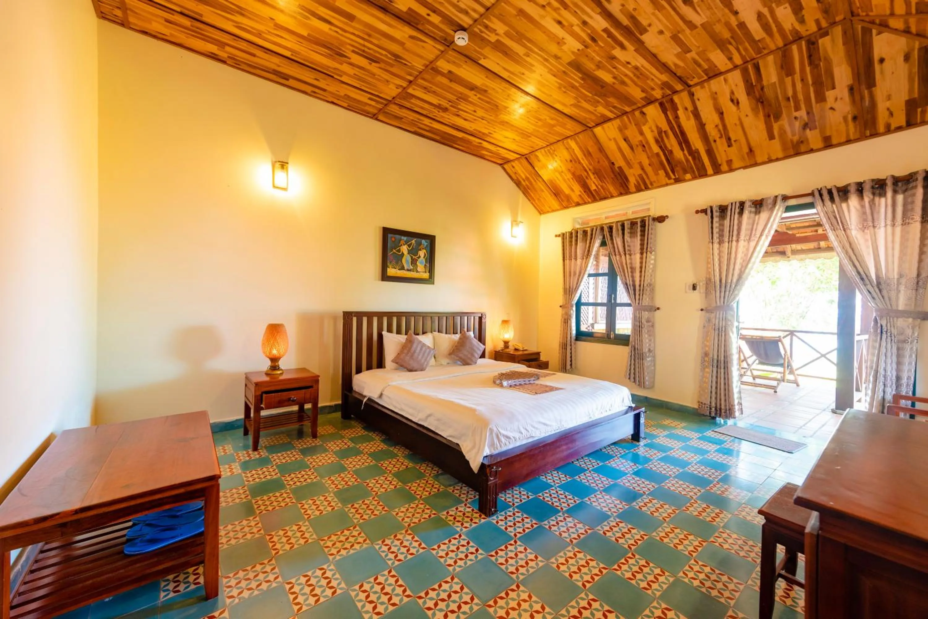 Bedroom, Bed in Phu Quoc Eco Beach Resort