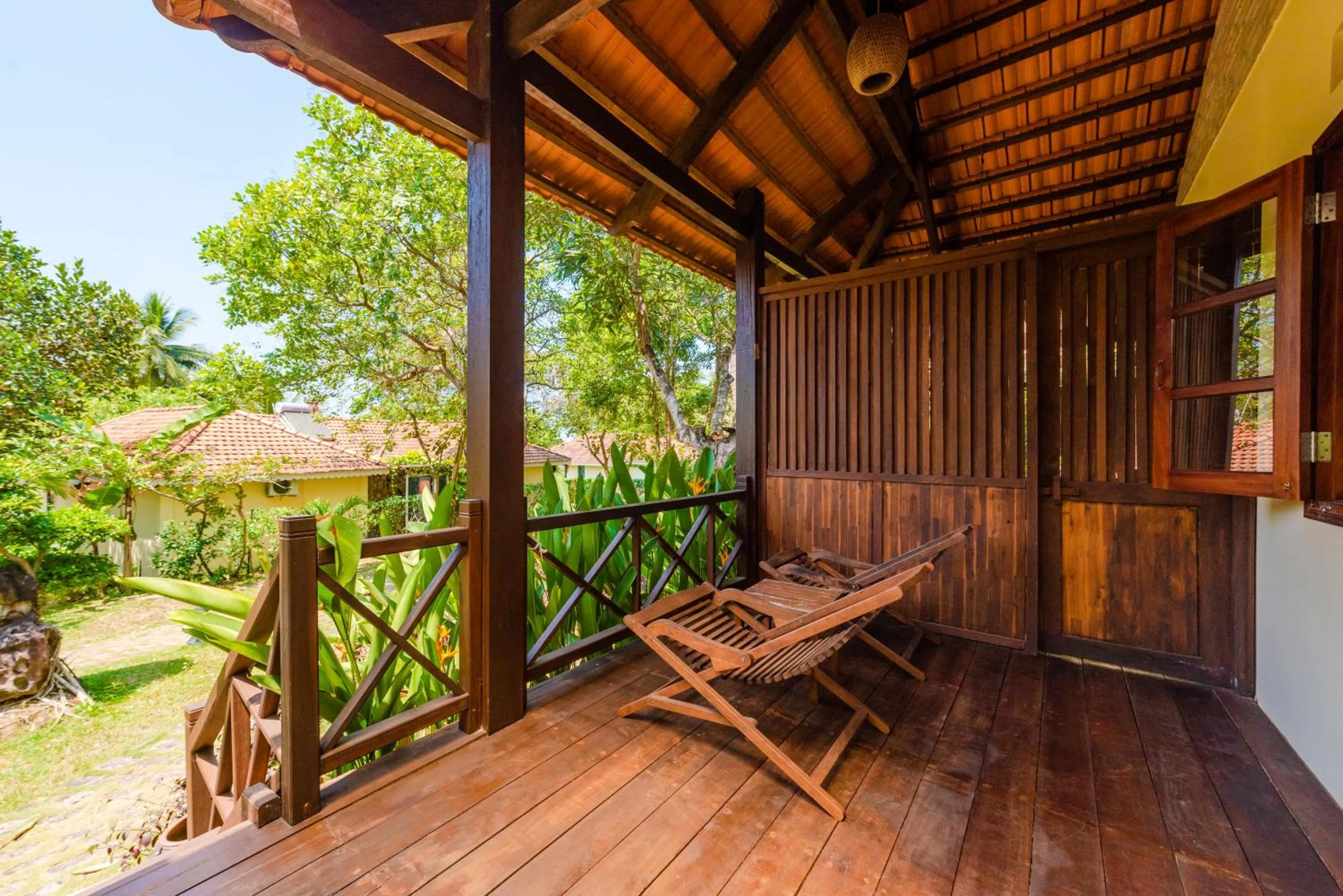 Balcony/Terrace in Phu Quoc Eco Beach Resort