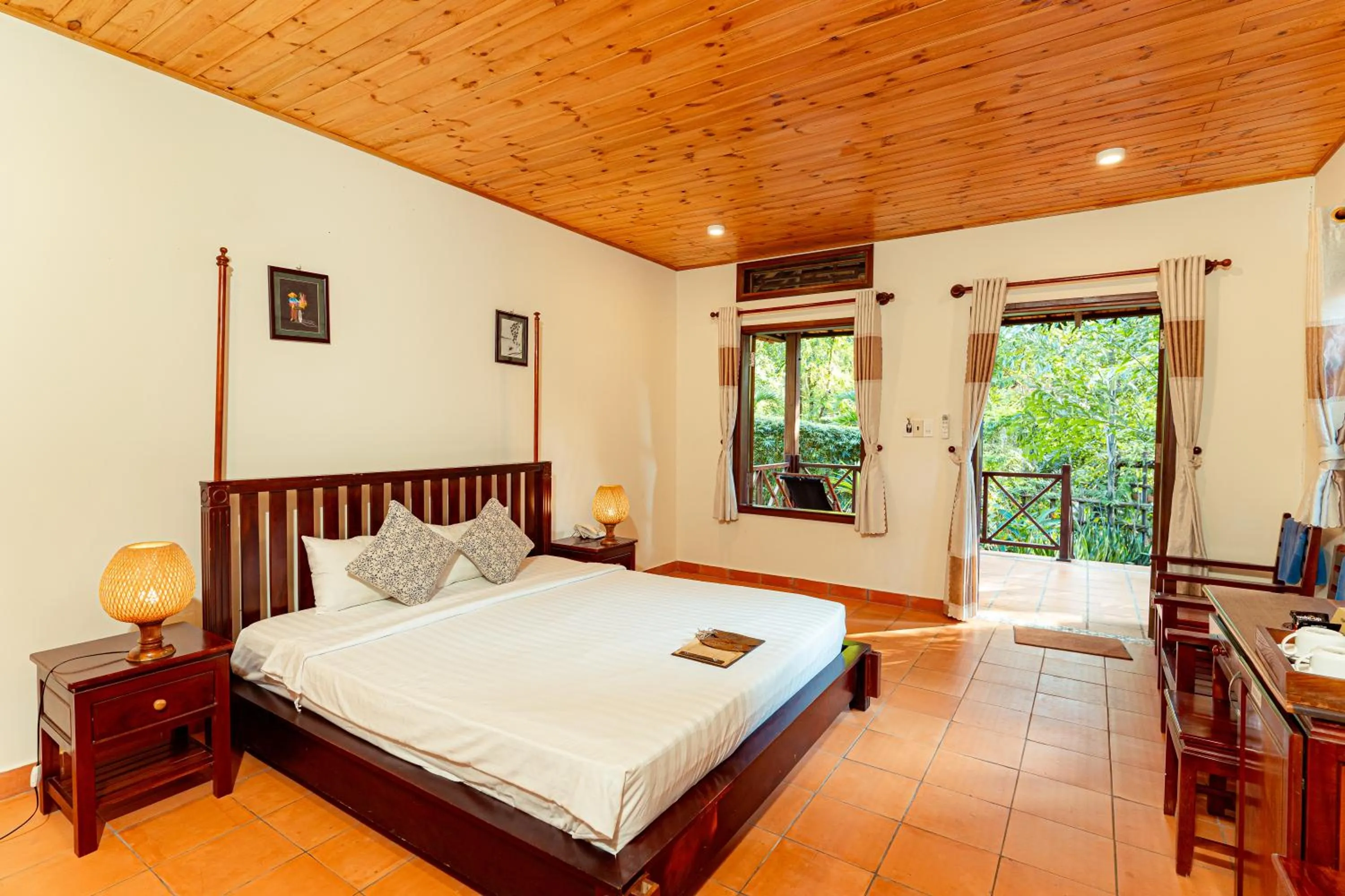 Bedroom, Bed in Phu Quoc Eco Beach Resort
