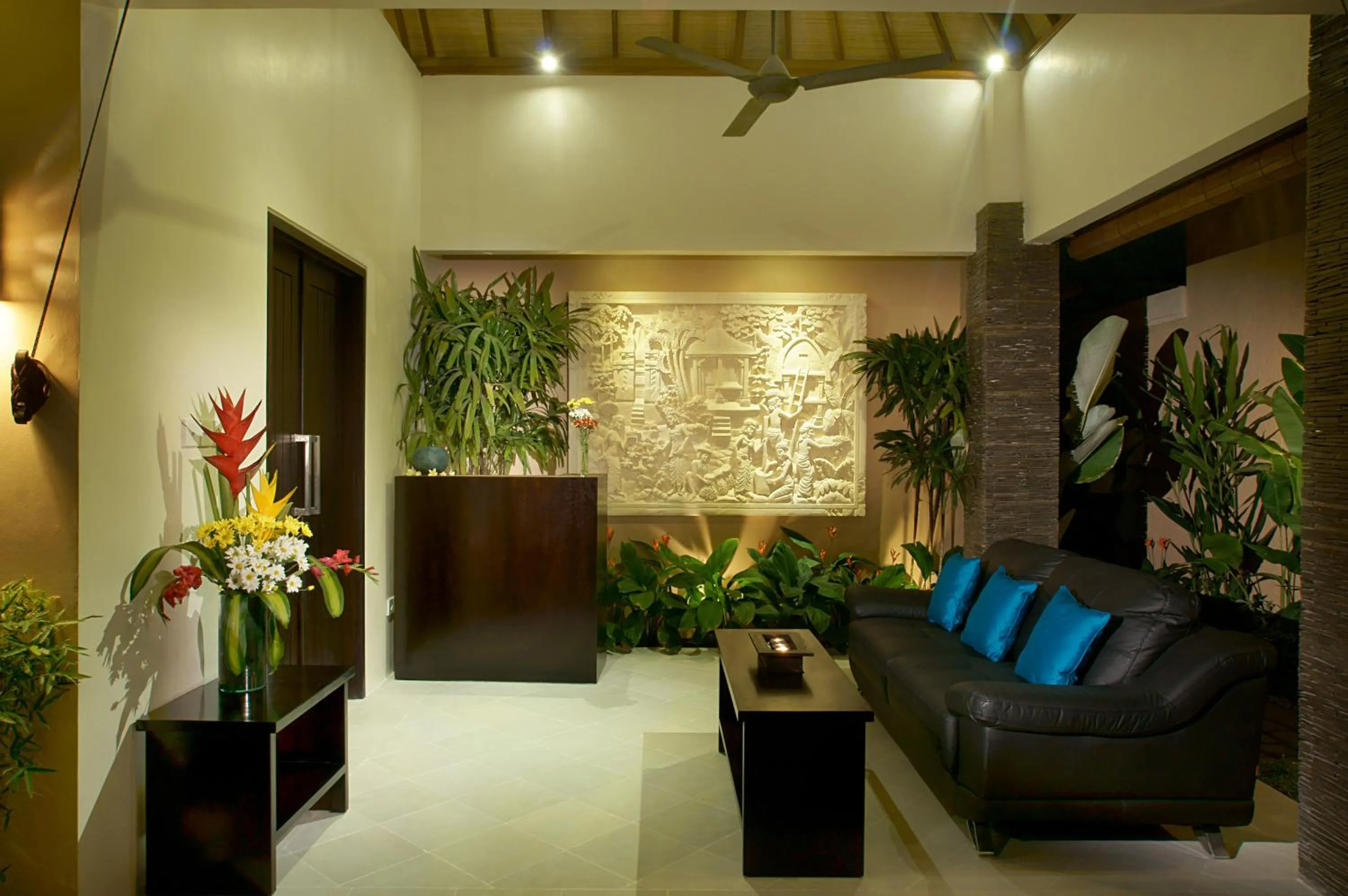 Lobby or reception in My Villas In Bali