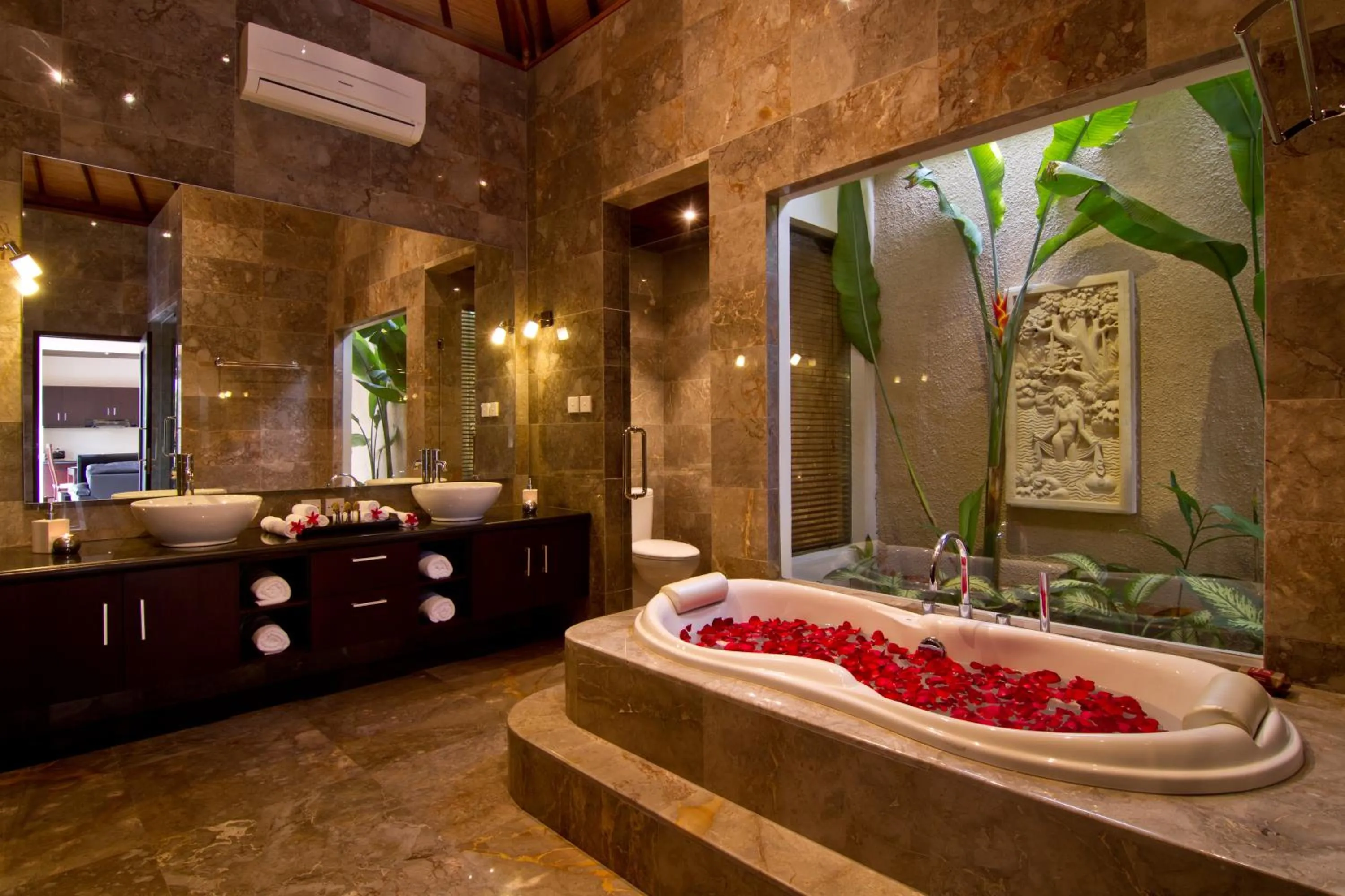 Bathroom in My Villas In Bali