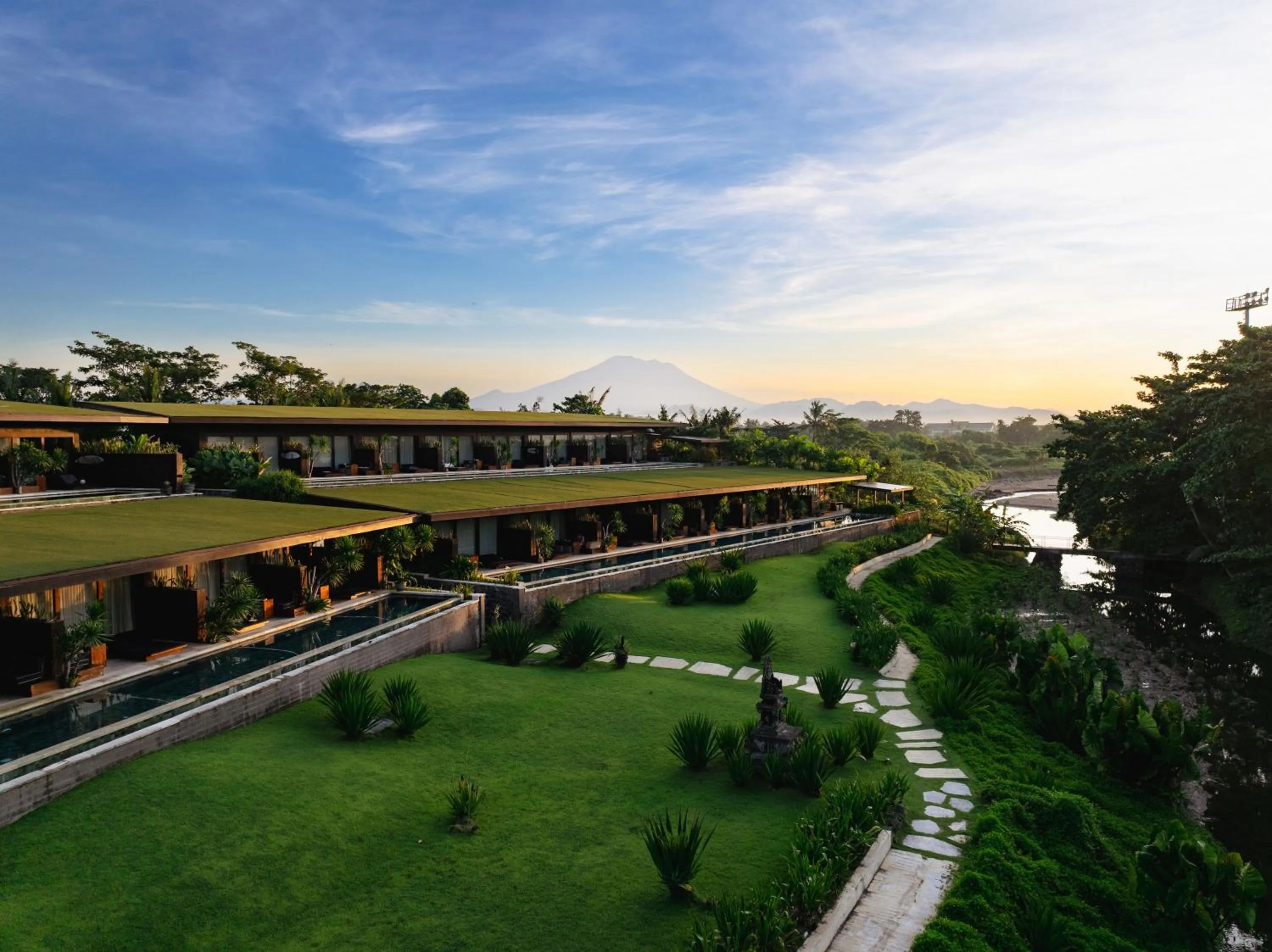 Property building in Hotel Komune and Beach Club Bali