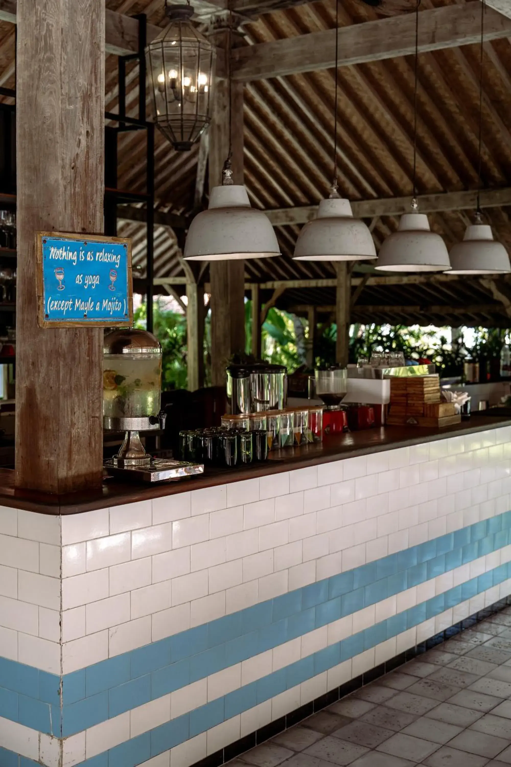 Breakfast in Hotel Komune and Beach Club Bali Breakfast in Hotel Komune and Beach Club Bali