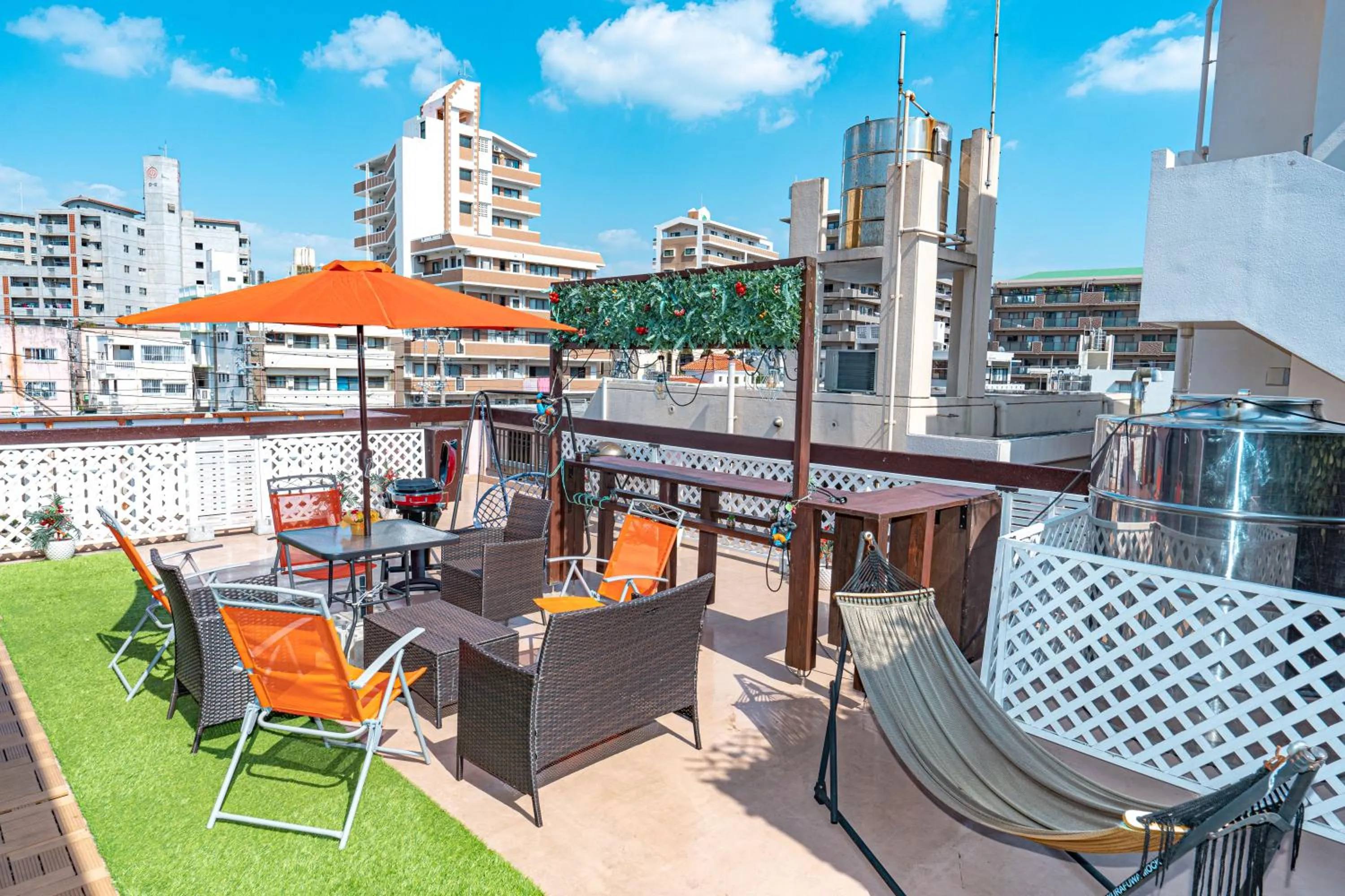 Balcony/Terrace in Terrace House Tsubokawa