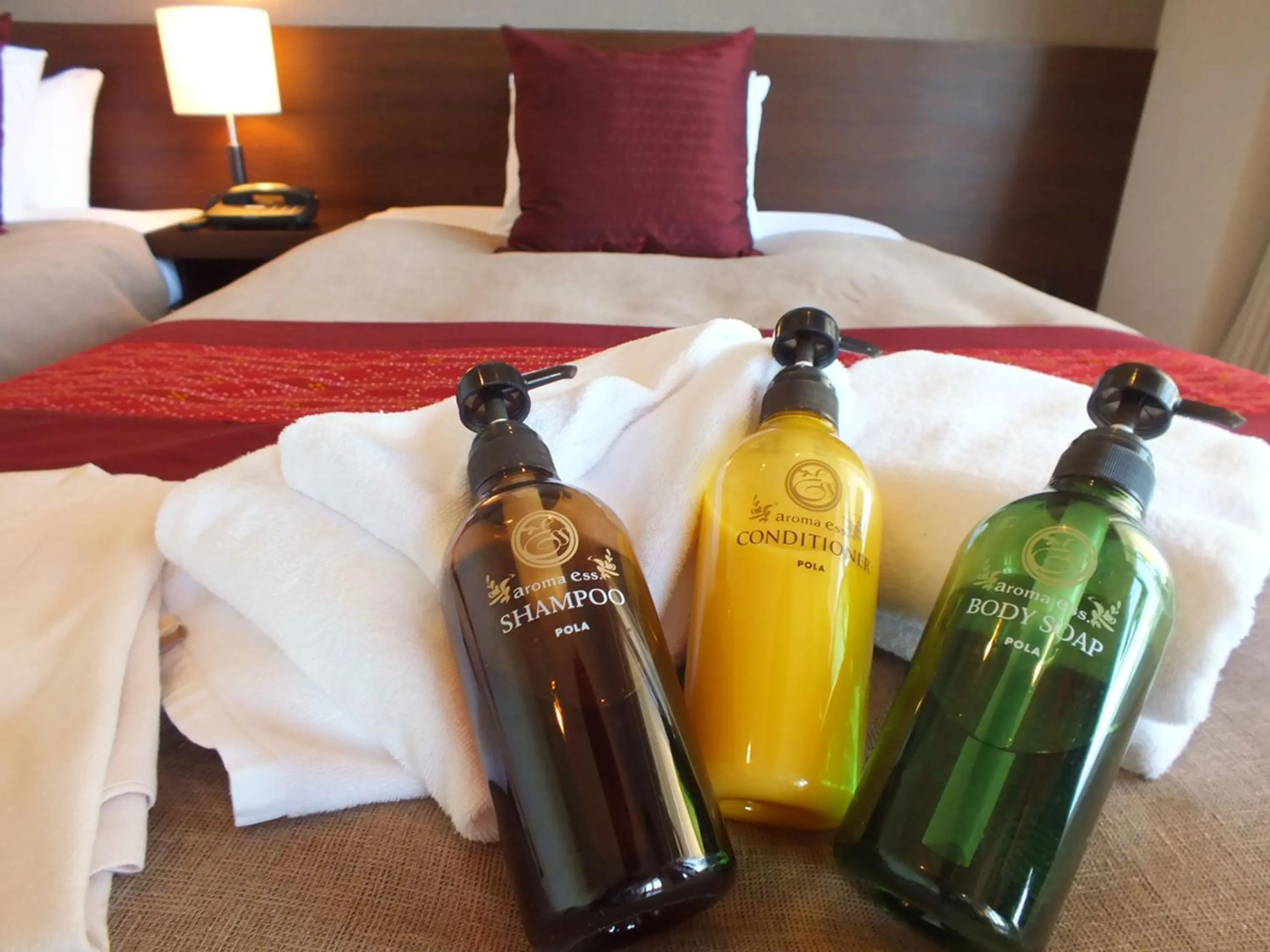 Area and facilities, Bed in Hotel Hamahigashima Resort