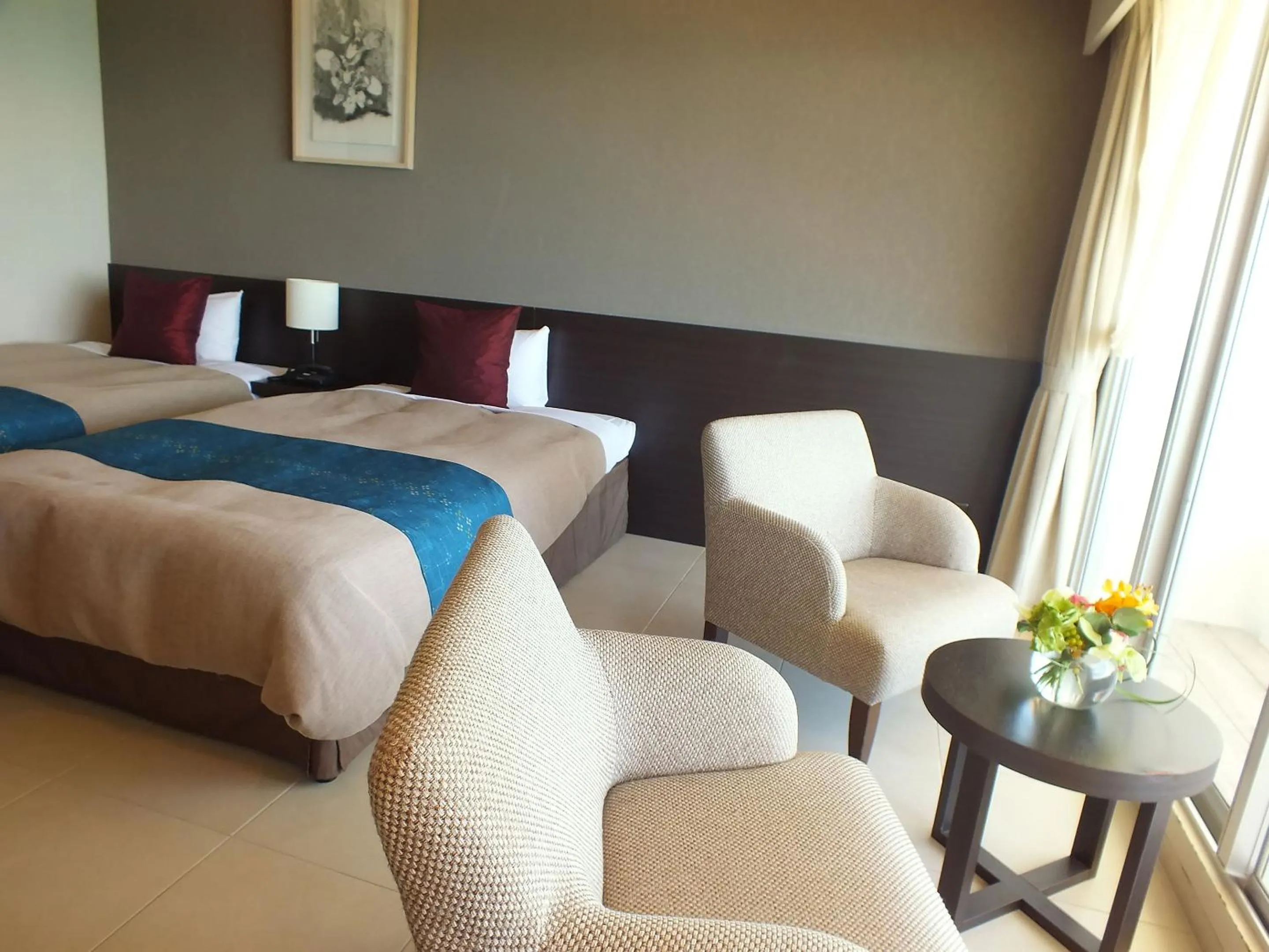 Bedroom, Bed in Hotel Hamahigashima Resort