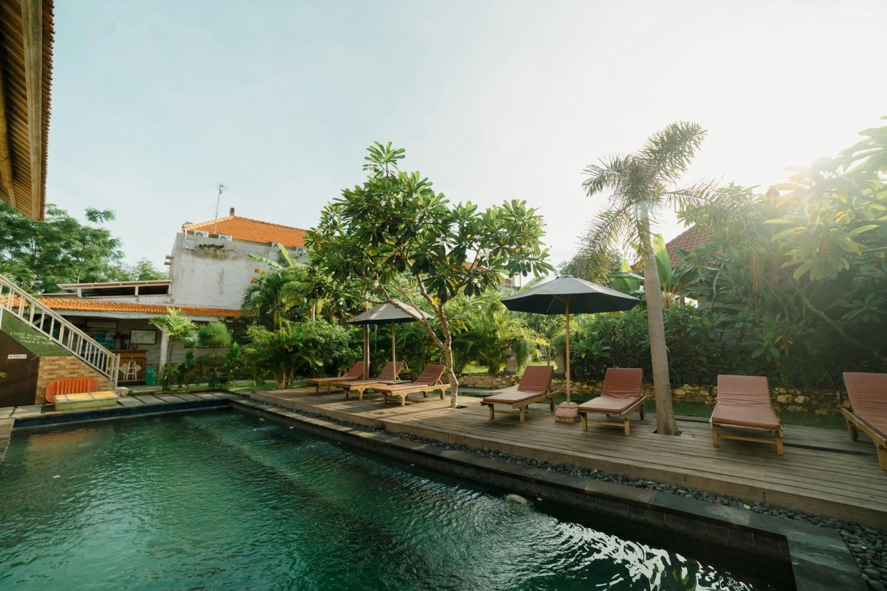 Swimming pool in The Canda Villa