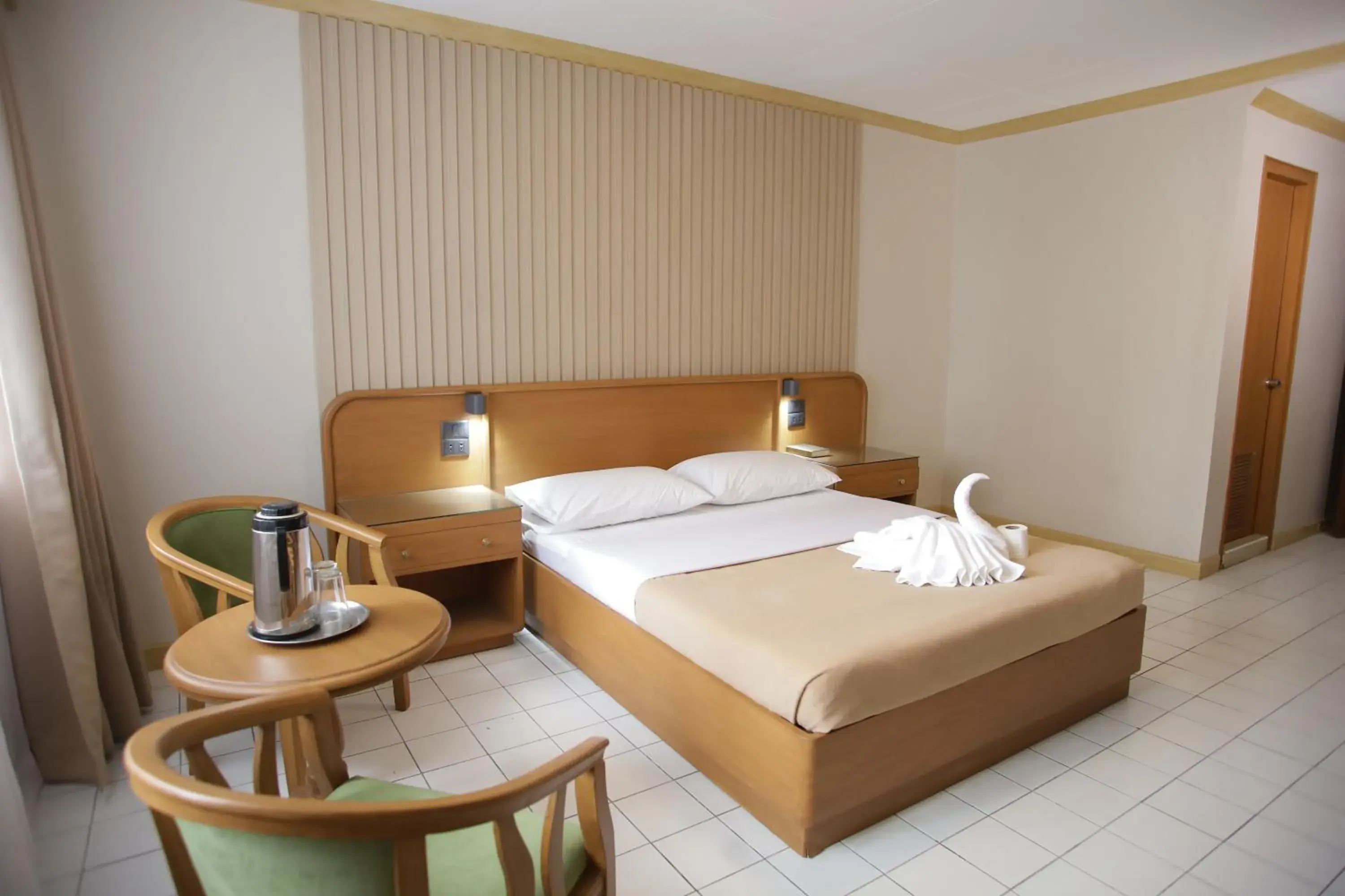 Bed in Hotel Soriente Bed in Hotel Soriente