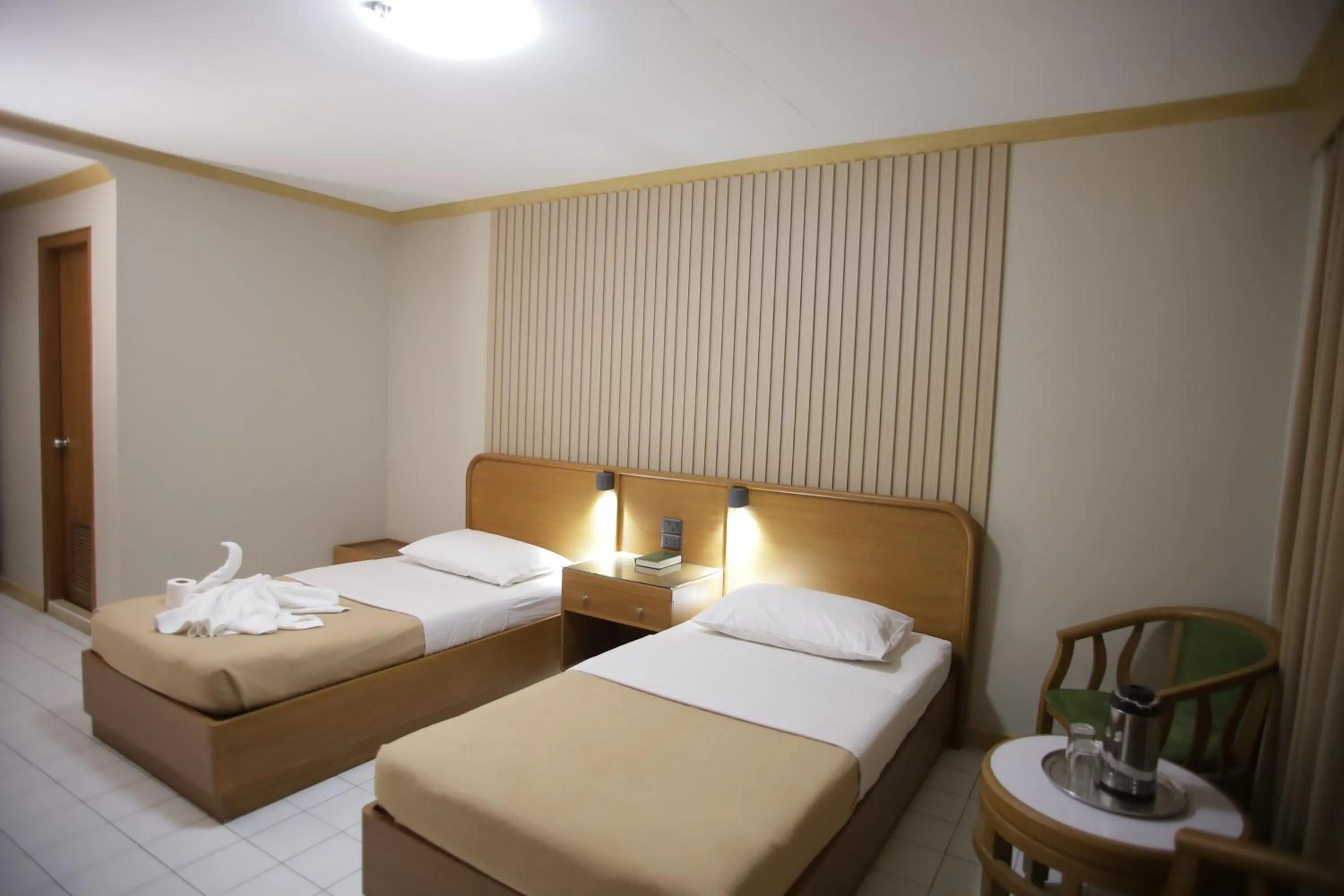 Bed in Hotel Soriente