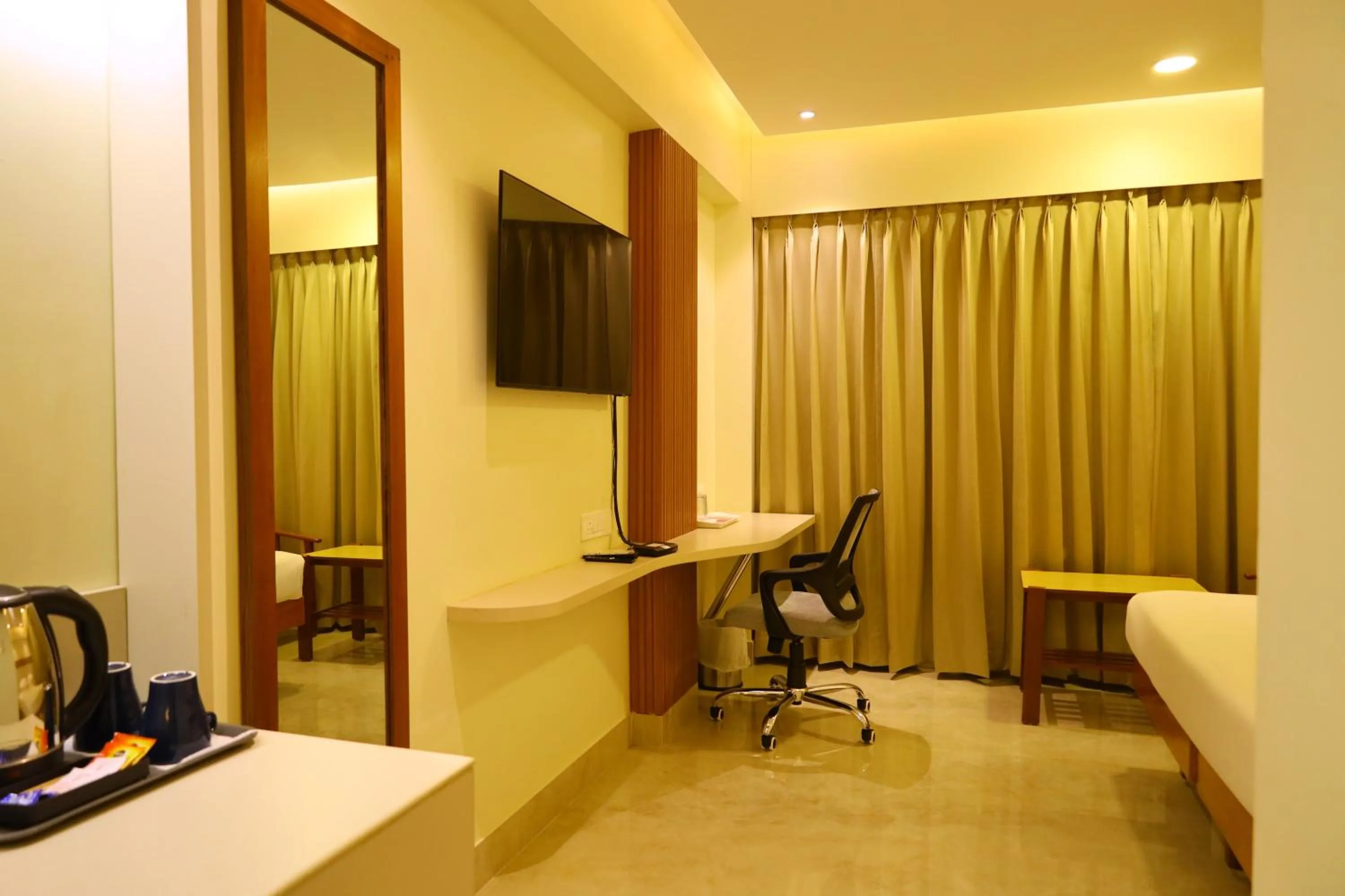 Seating area in Hotel Surguru