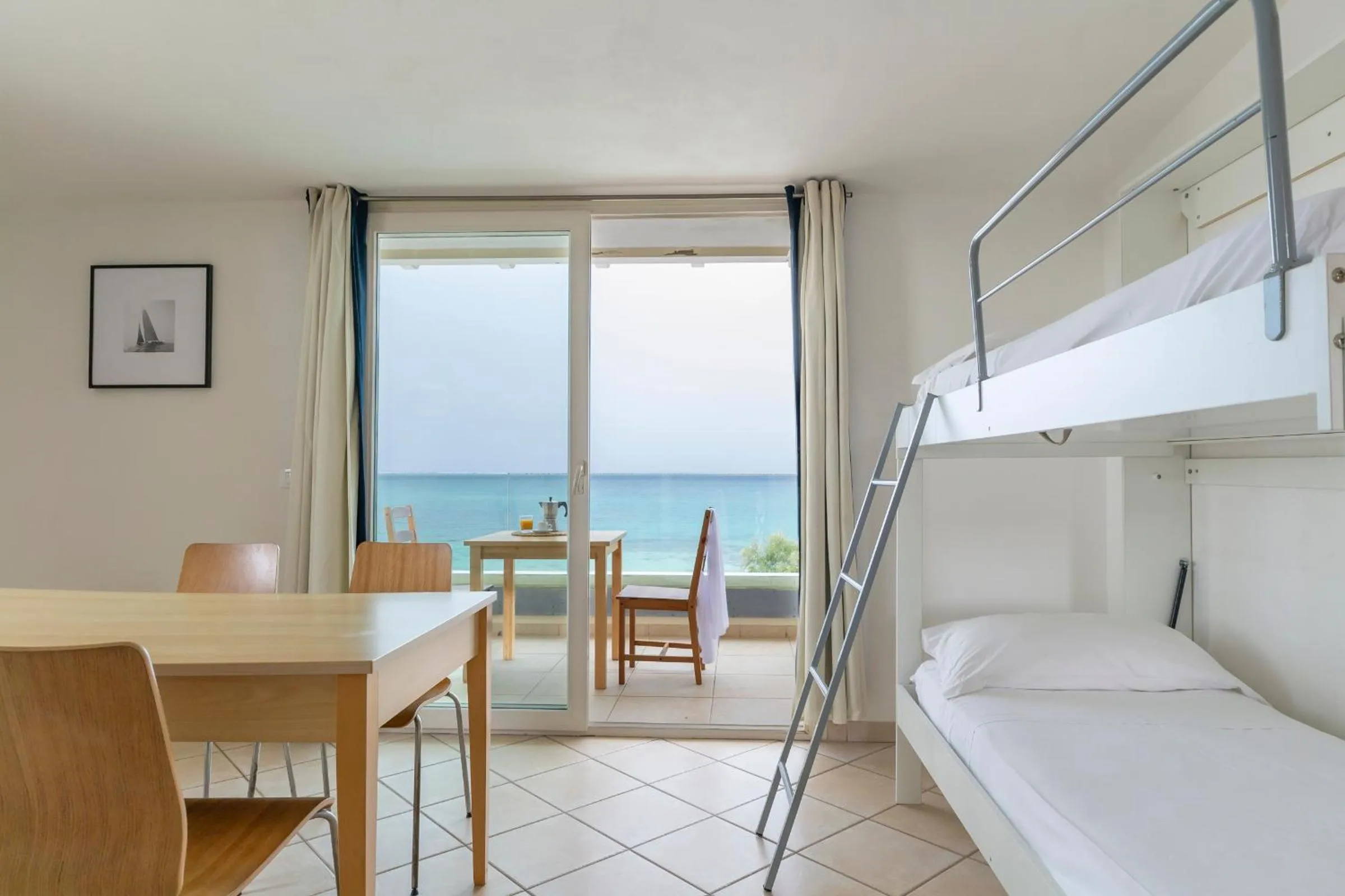 Living room, Bed in Residence Solar