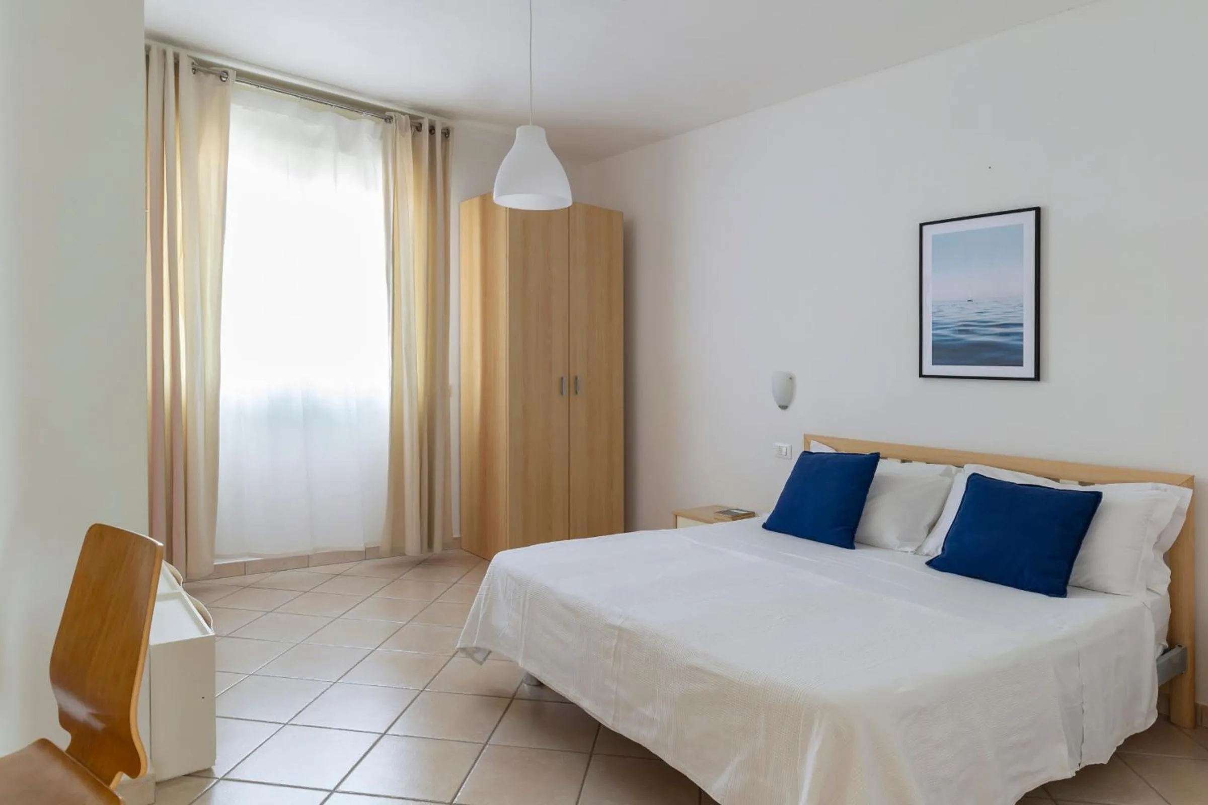 Bedroom, Bed in Residence Solar