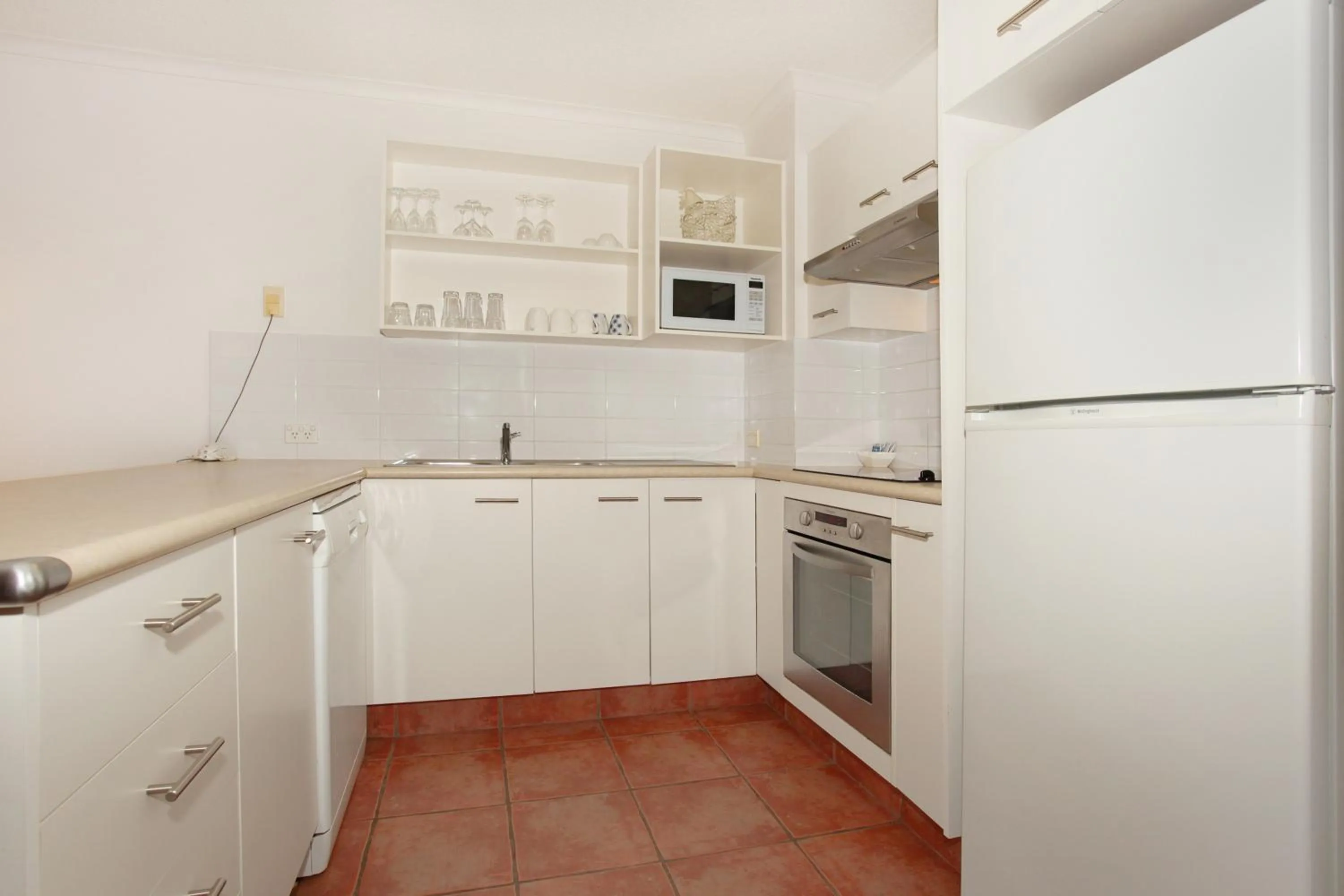 Kitchen or kitchenette in Dockside Apartments Mooloolaba