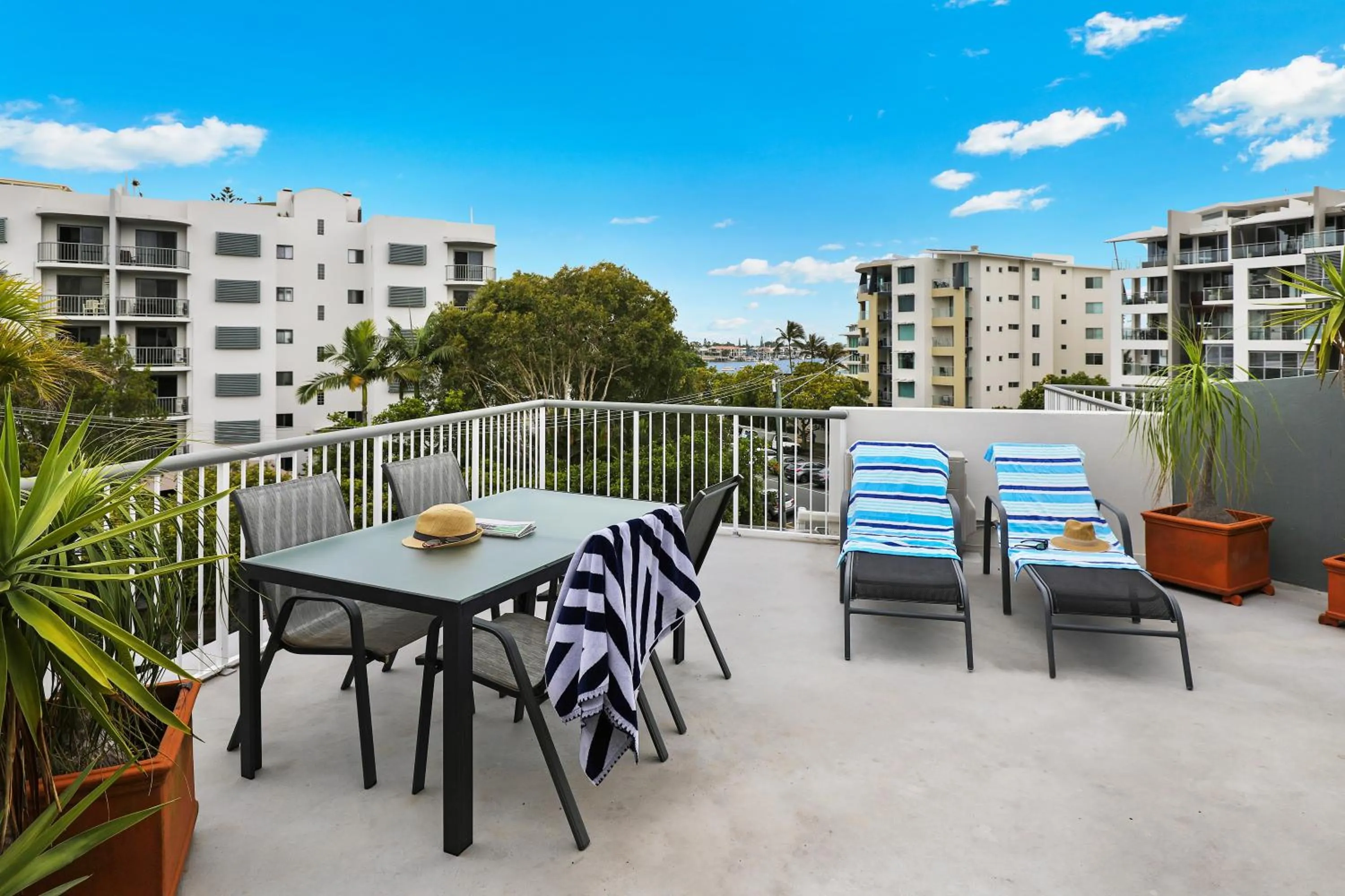 Balcony/Terrace in Dockside Apartments Mooloolaba