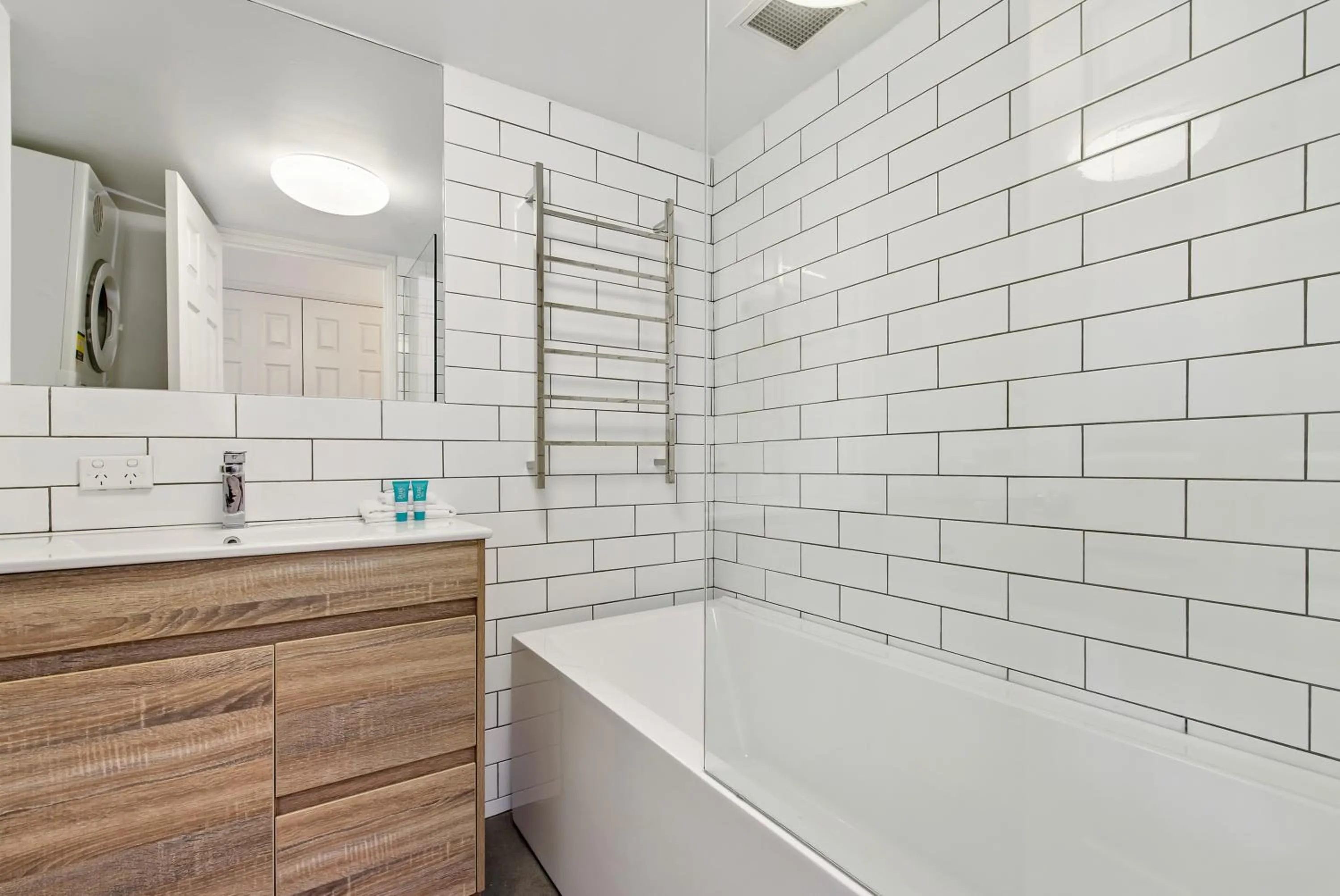Bathroom in Dockside Apartments Mooloolaba