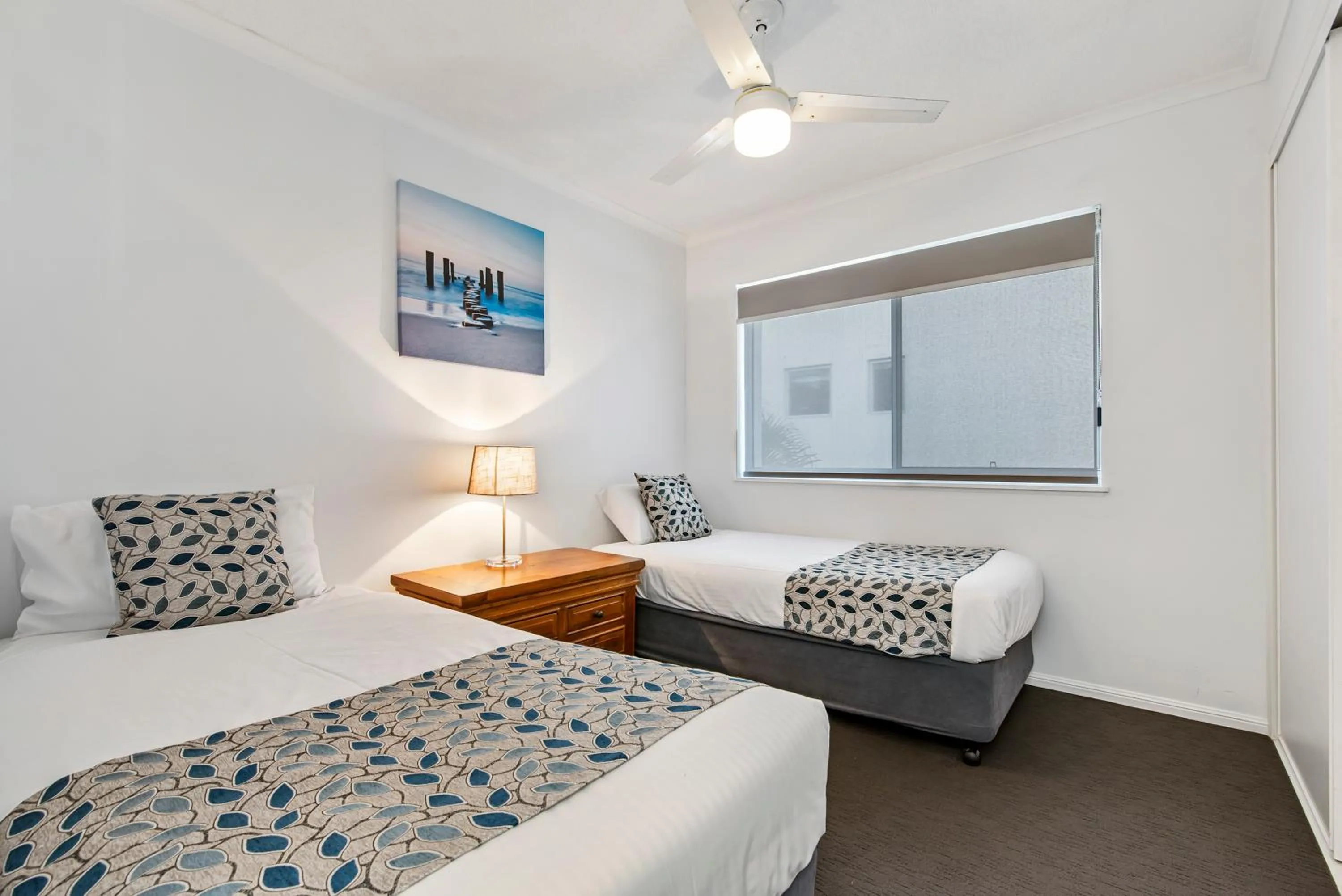 Bed in Dockside Apartments Mooloolaba