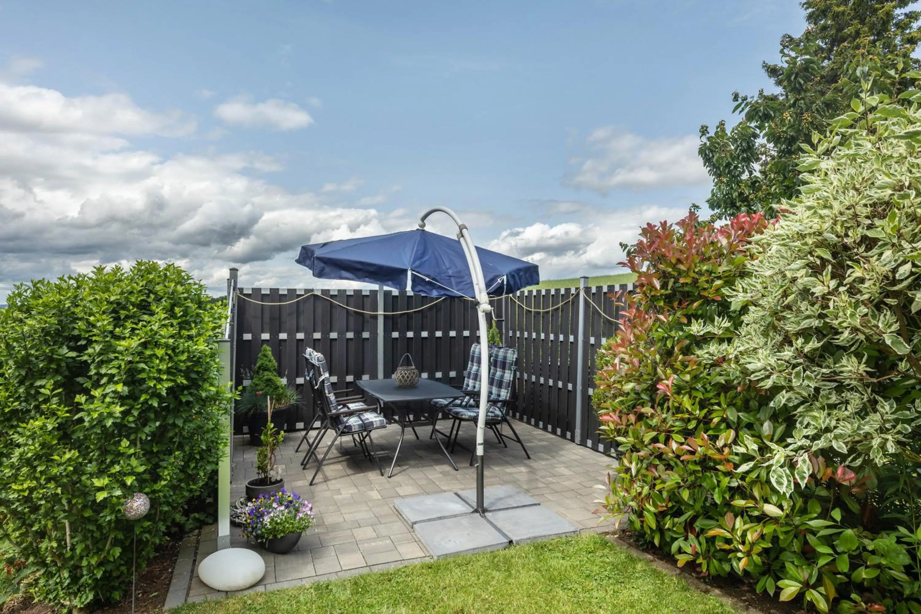 Property building in Ferienwohnung Landblick