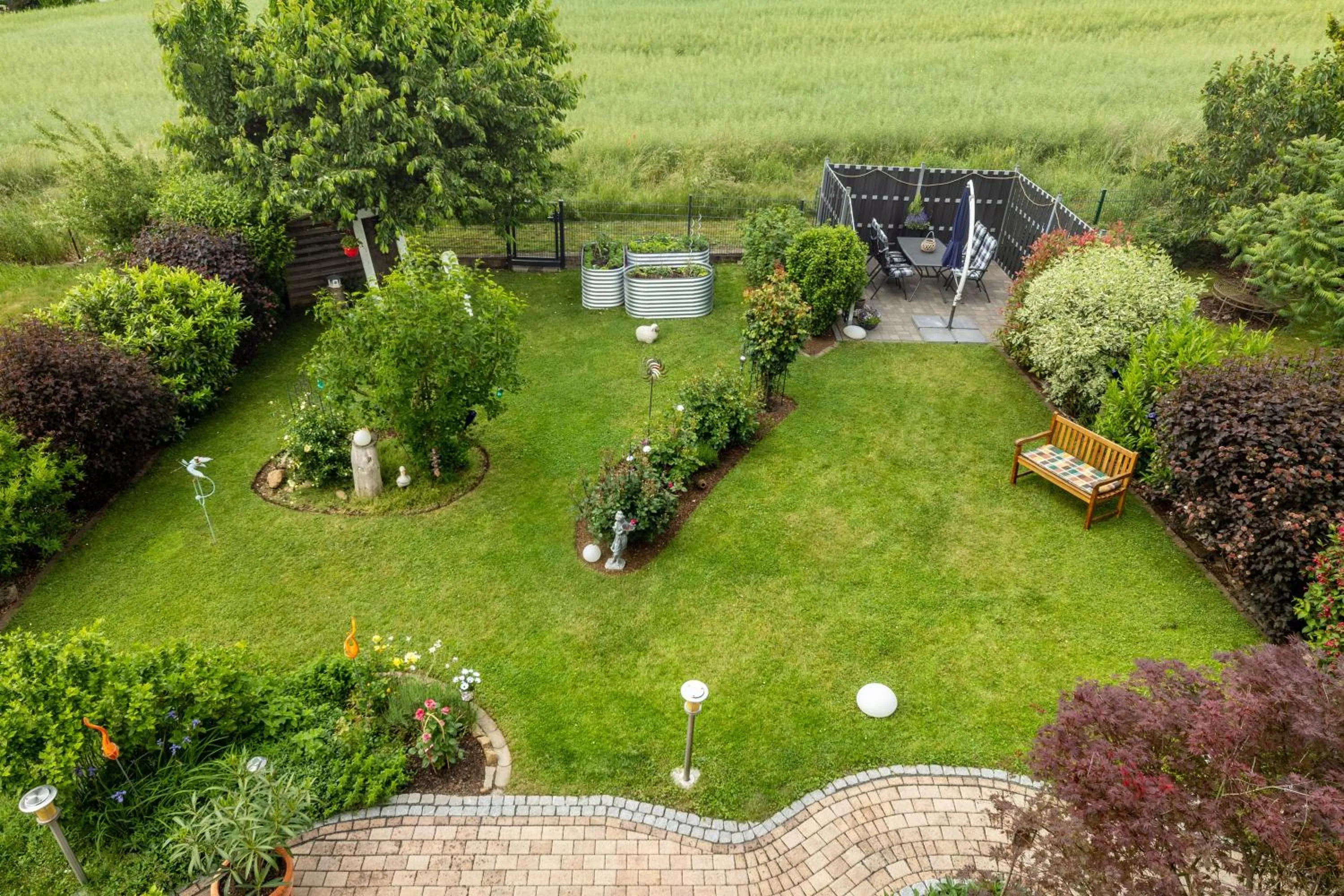Property building in Ferienwohnung Landblick